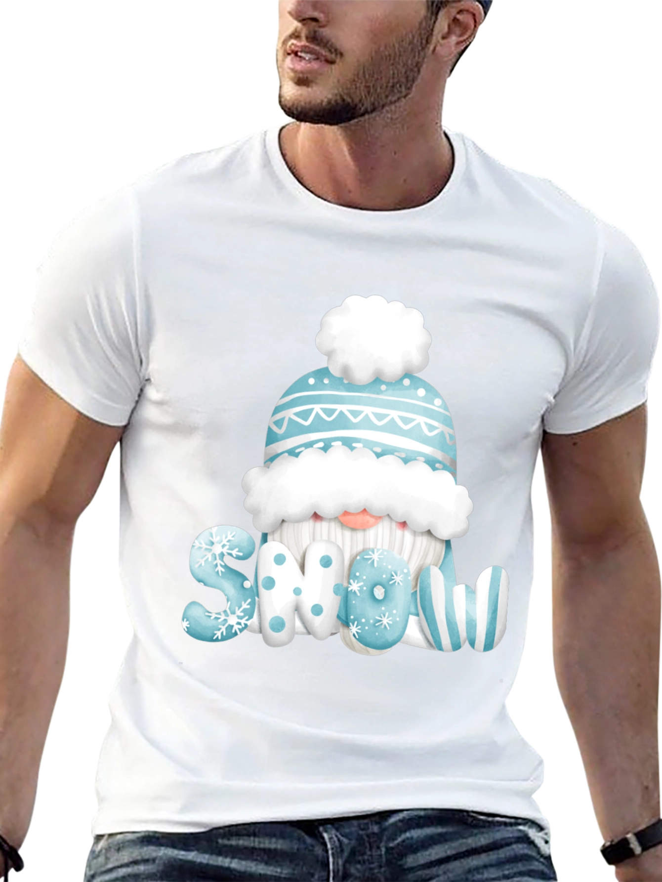 Snow Winter Gnome T-Shirt