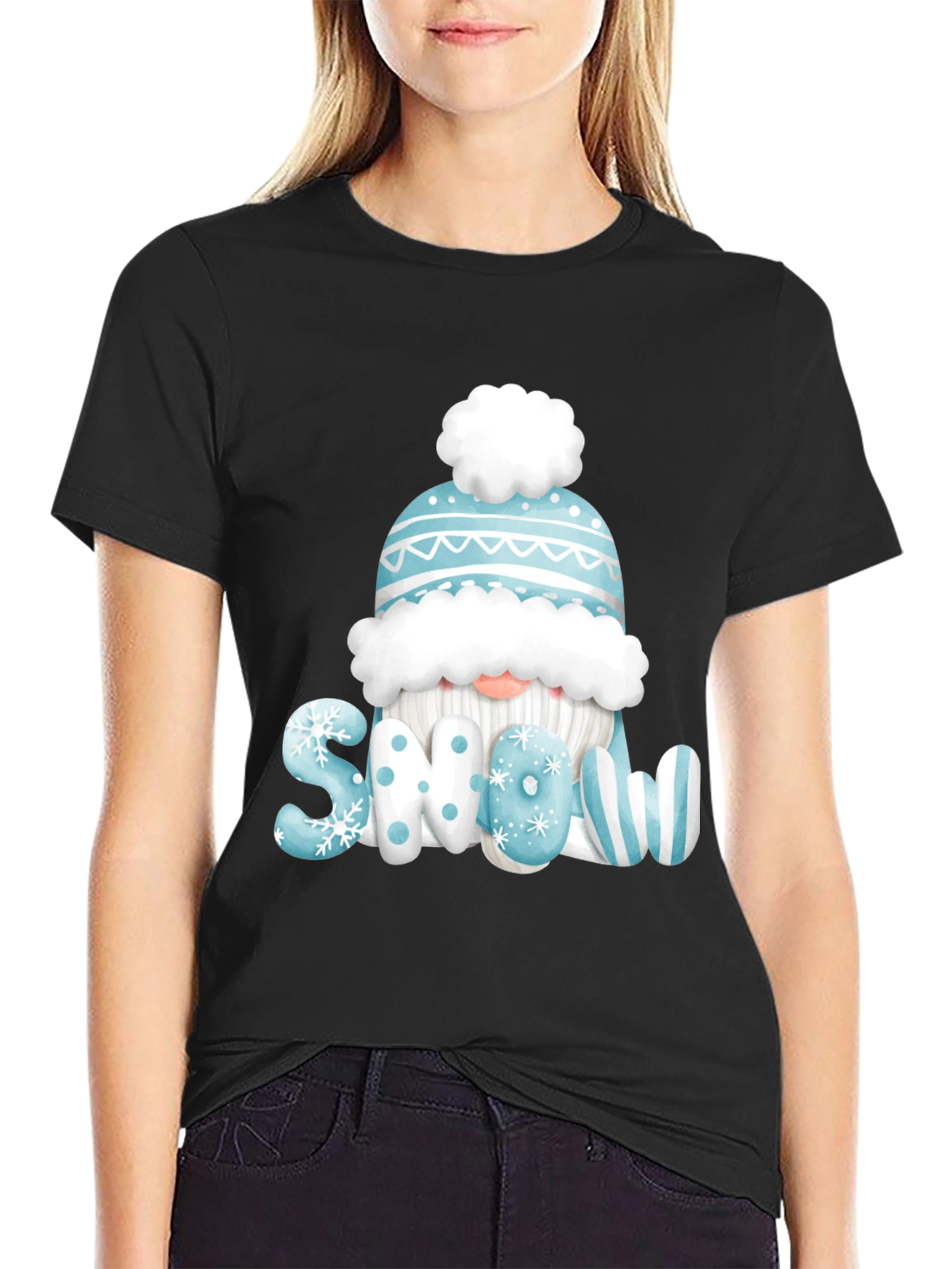 Snow Winter Gnome T-Shirt
