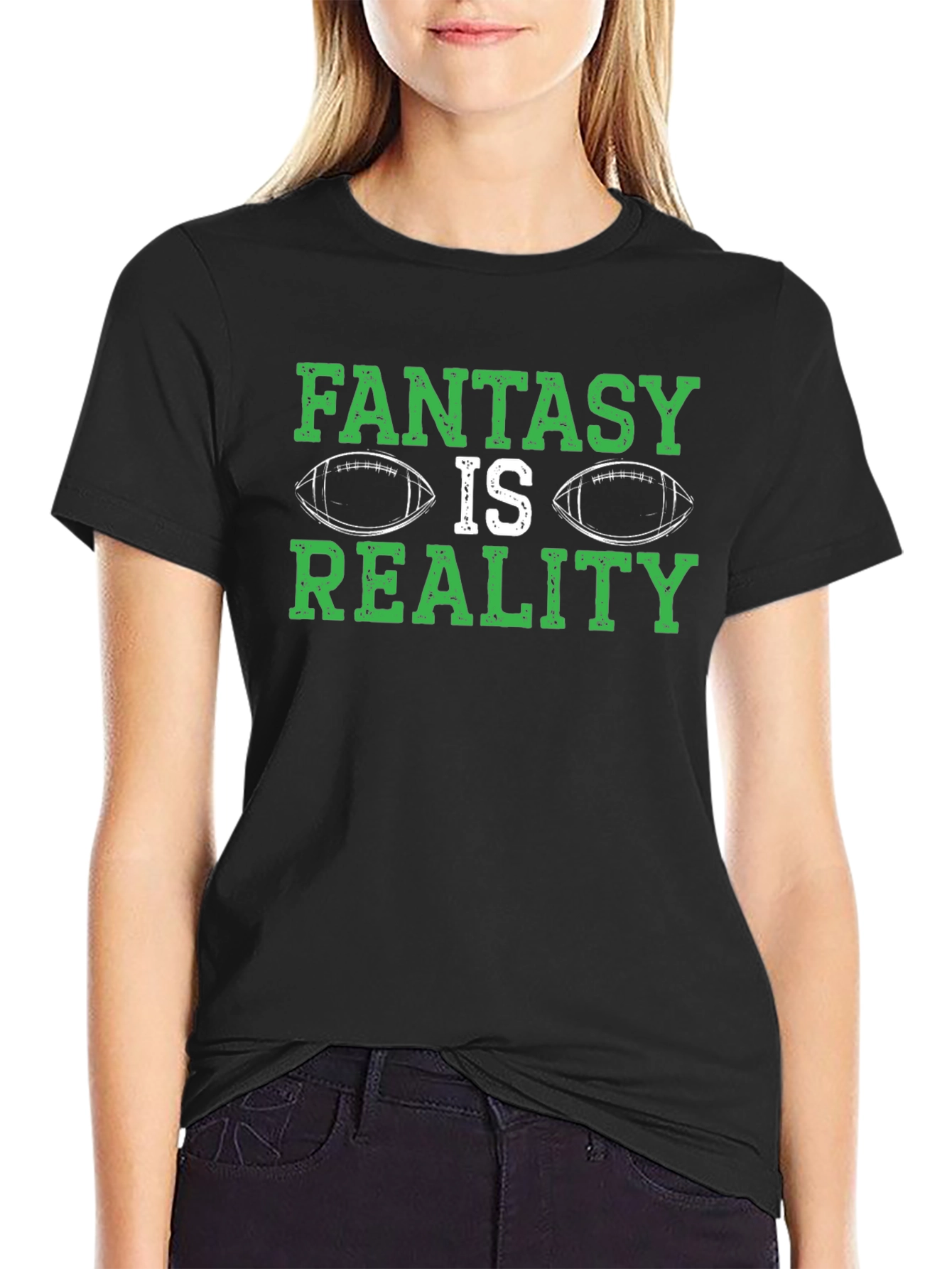 Fantasy Football Is Reality Graphic Tee