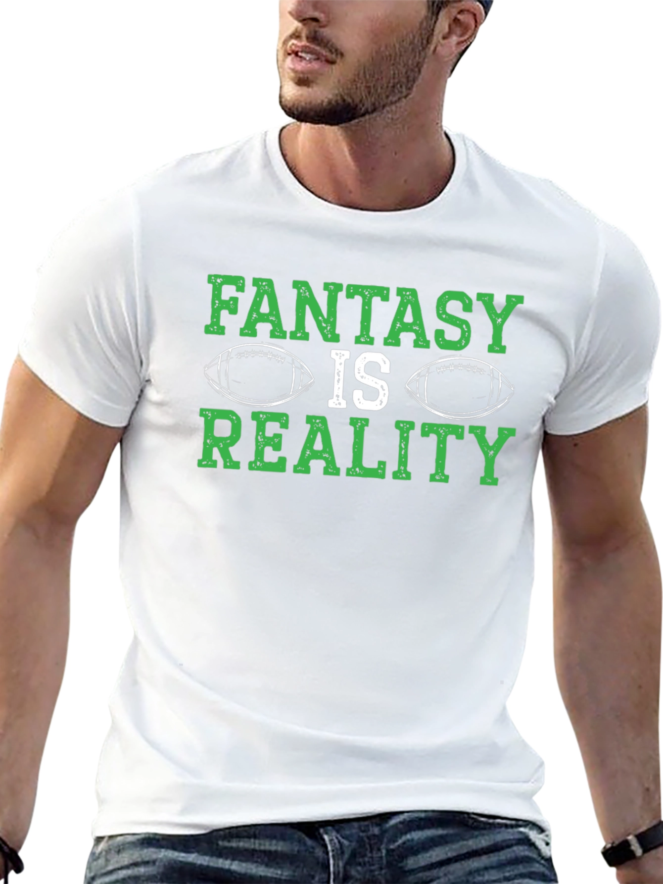 Fantasy Football Is Reality Graphic Tee