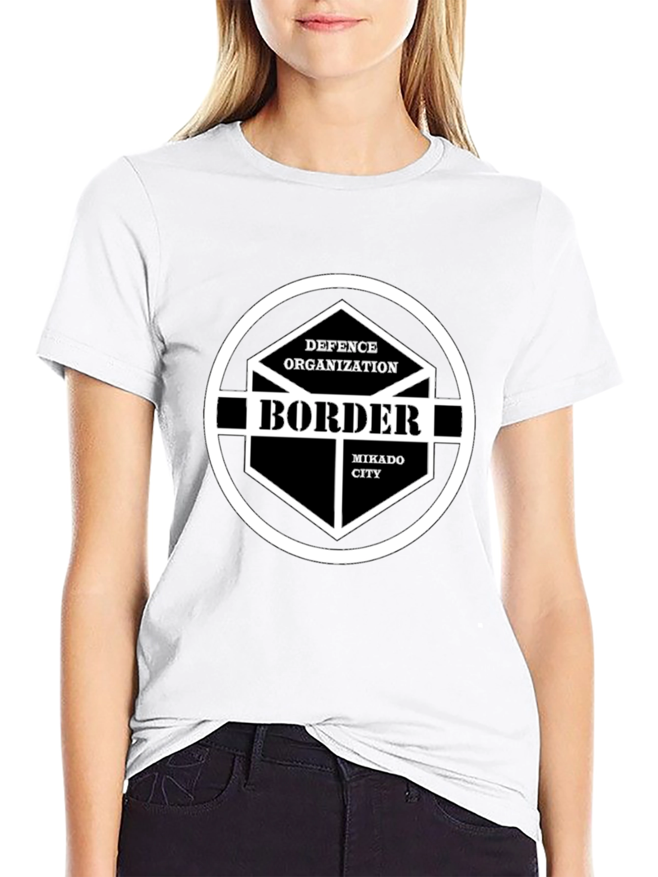 Defence Organization Border Mikado City T-Shirt