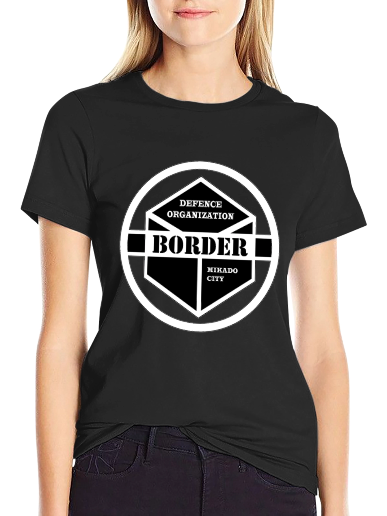 Defence Organization Border Mikado City T-Shirt