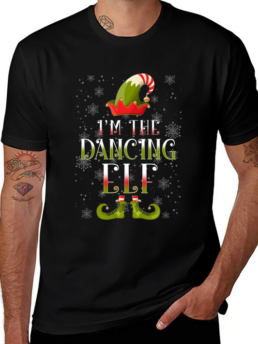 Dancing Elf Christmas T-Shirt