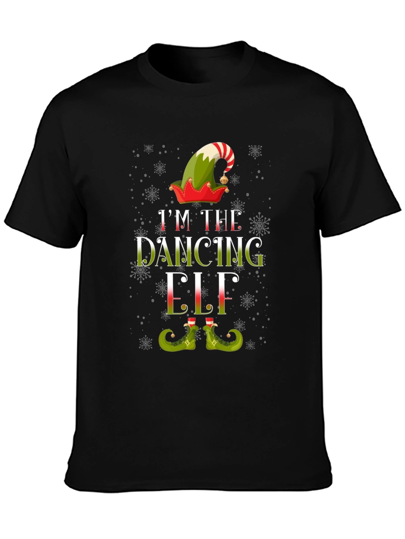 Dancing Elf Christmas T-Shirt