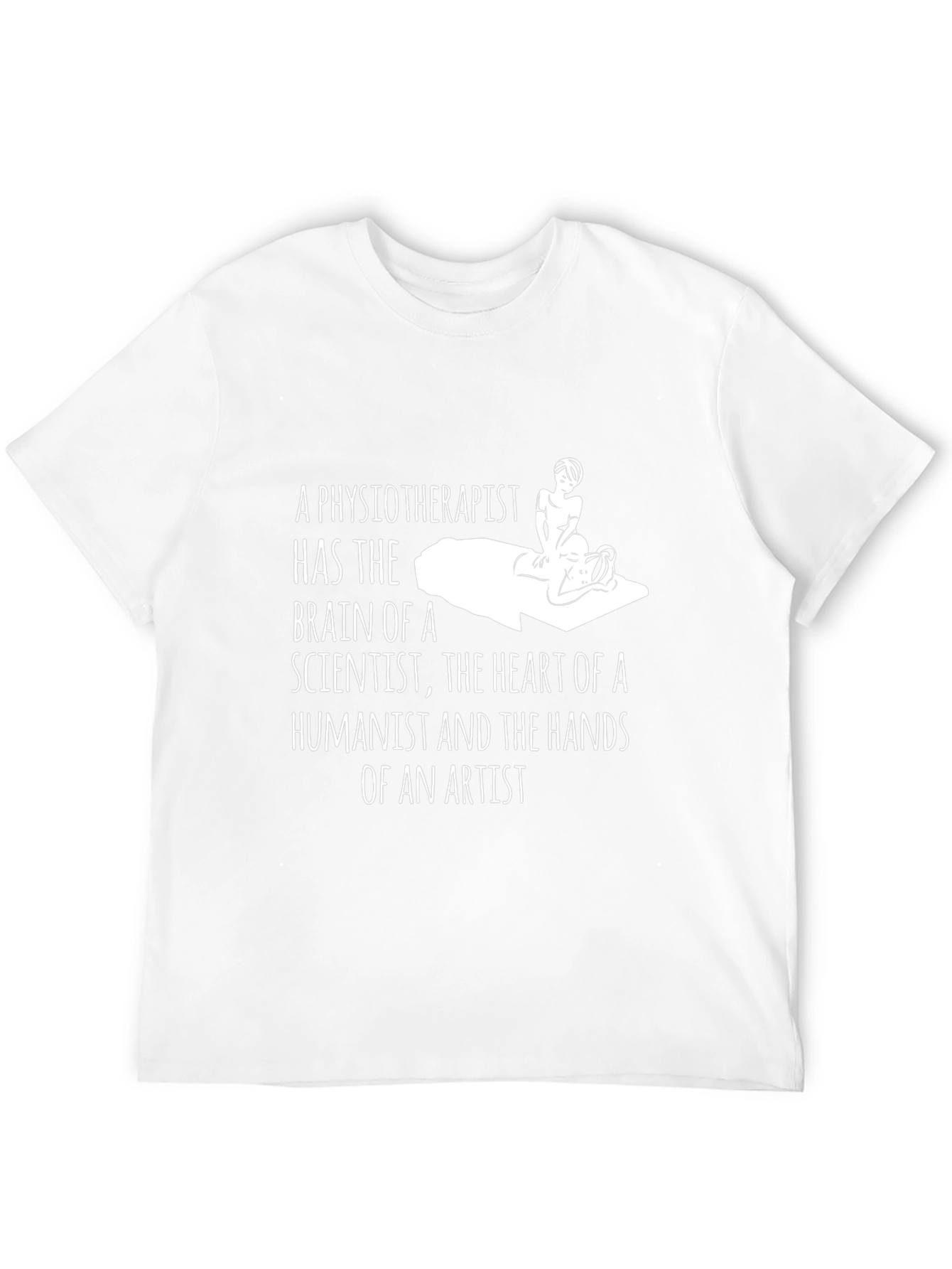 Physiotherapist Brain Heart Hands T-Shirt