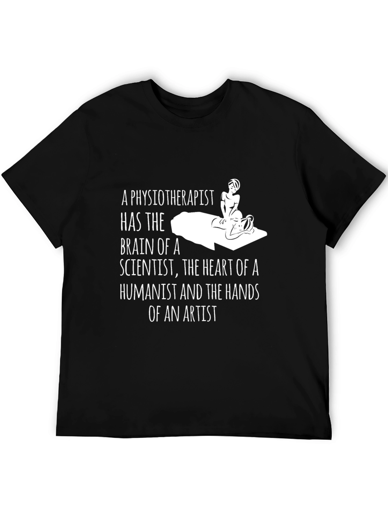 Physiotherapist Brain Heart Hands T-Shirt
