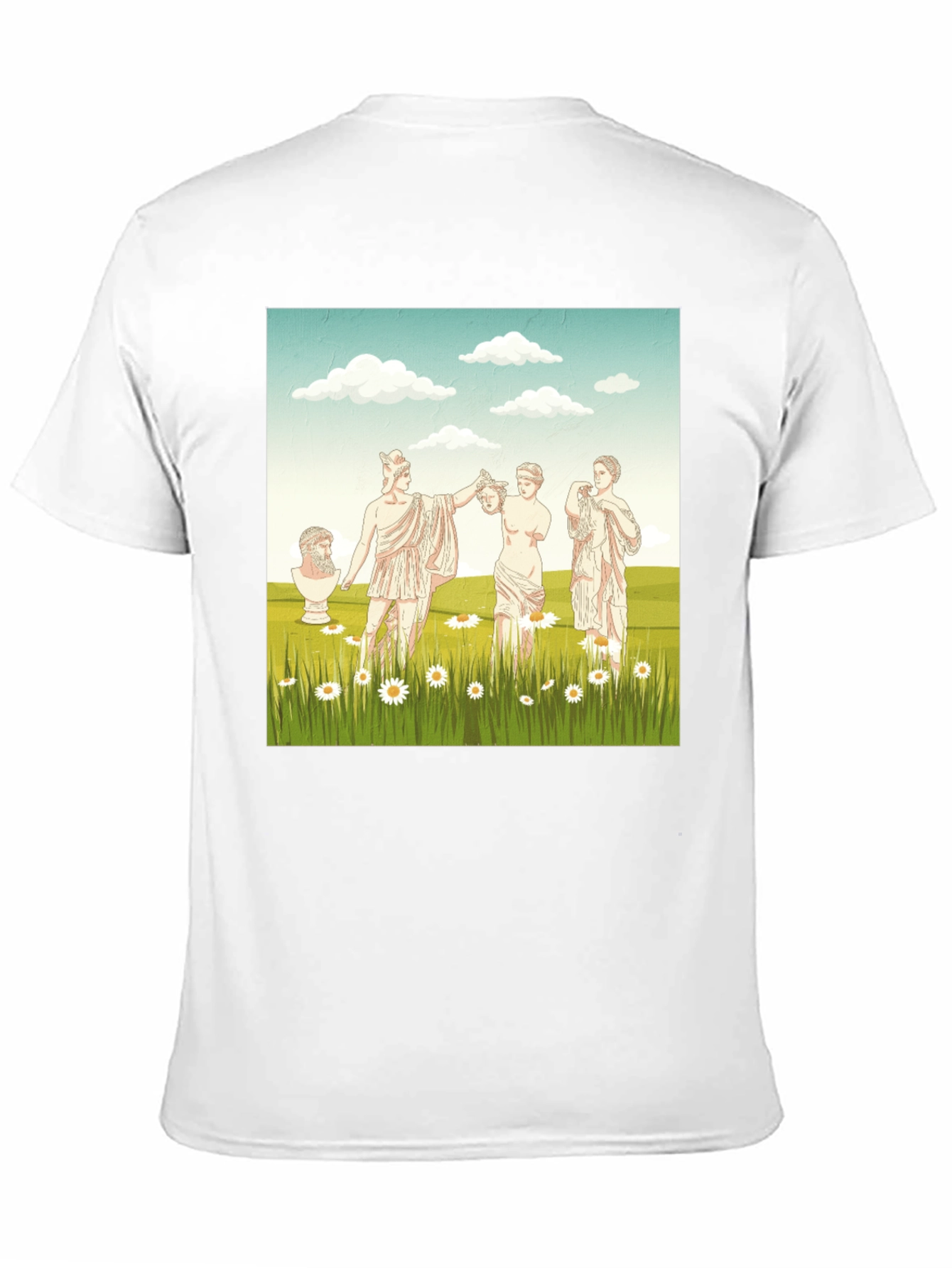 Greek Statue Art Graphic Tee