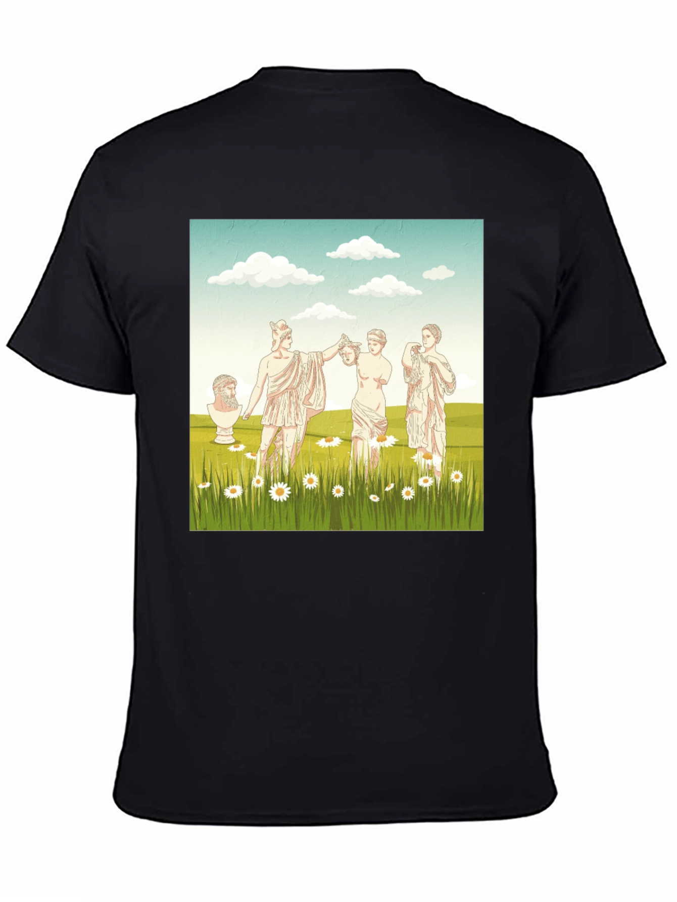 Greek Statue Art Graphic Tee