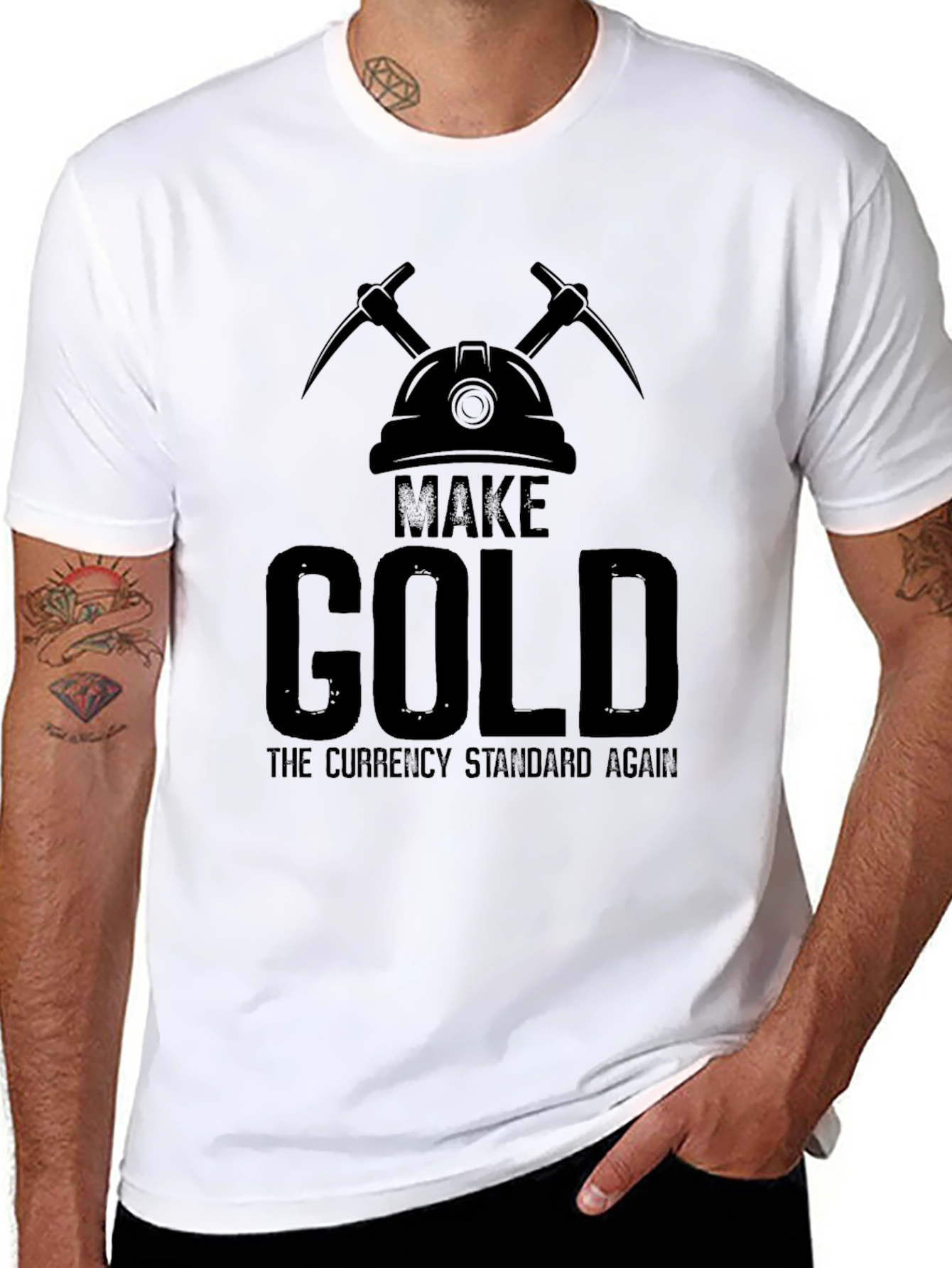 Make Gold Currency T-Shirt - Standard Again