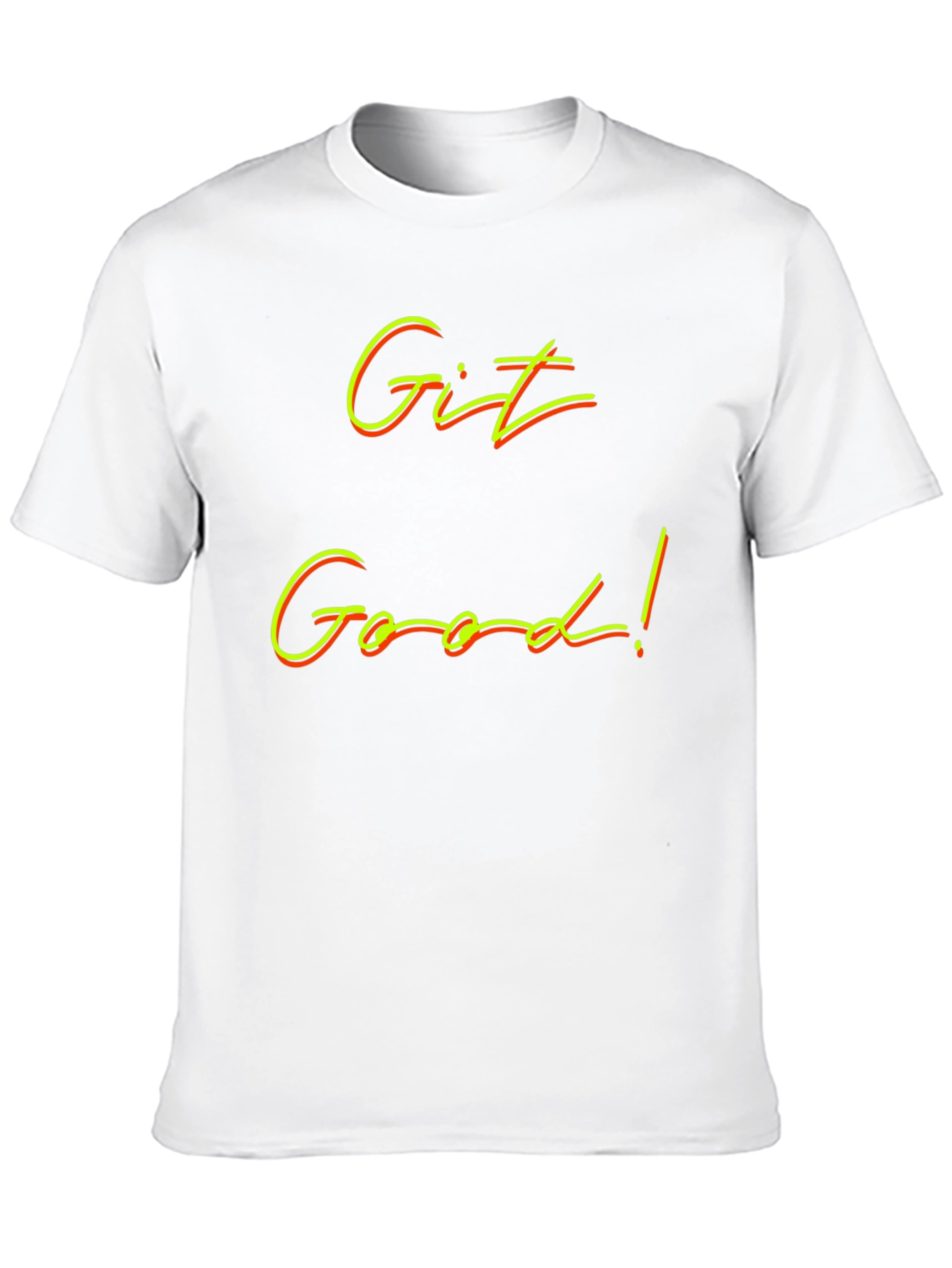 Git Good Black T-Shirt - Coding and Gaming Motivation