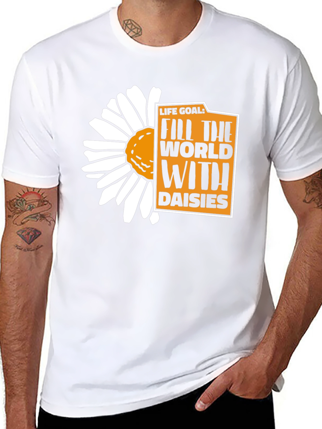 Life Goal: Fill the World With Daisies T-Shirt