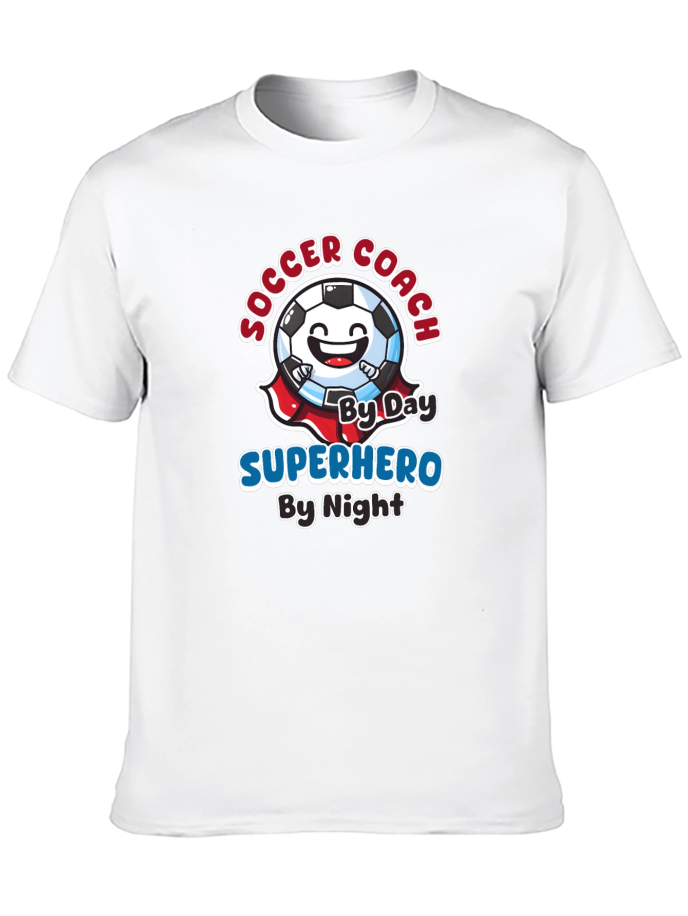 Soccer Coach Superhero T-Shirt
