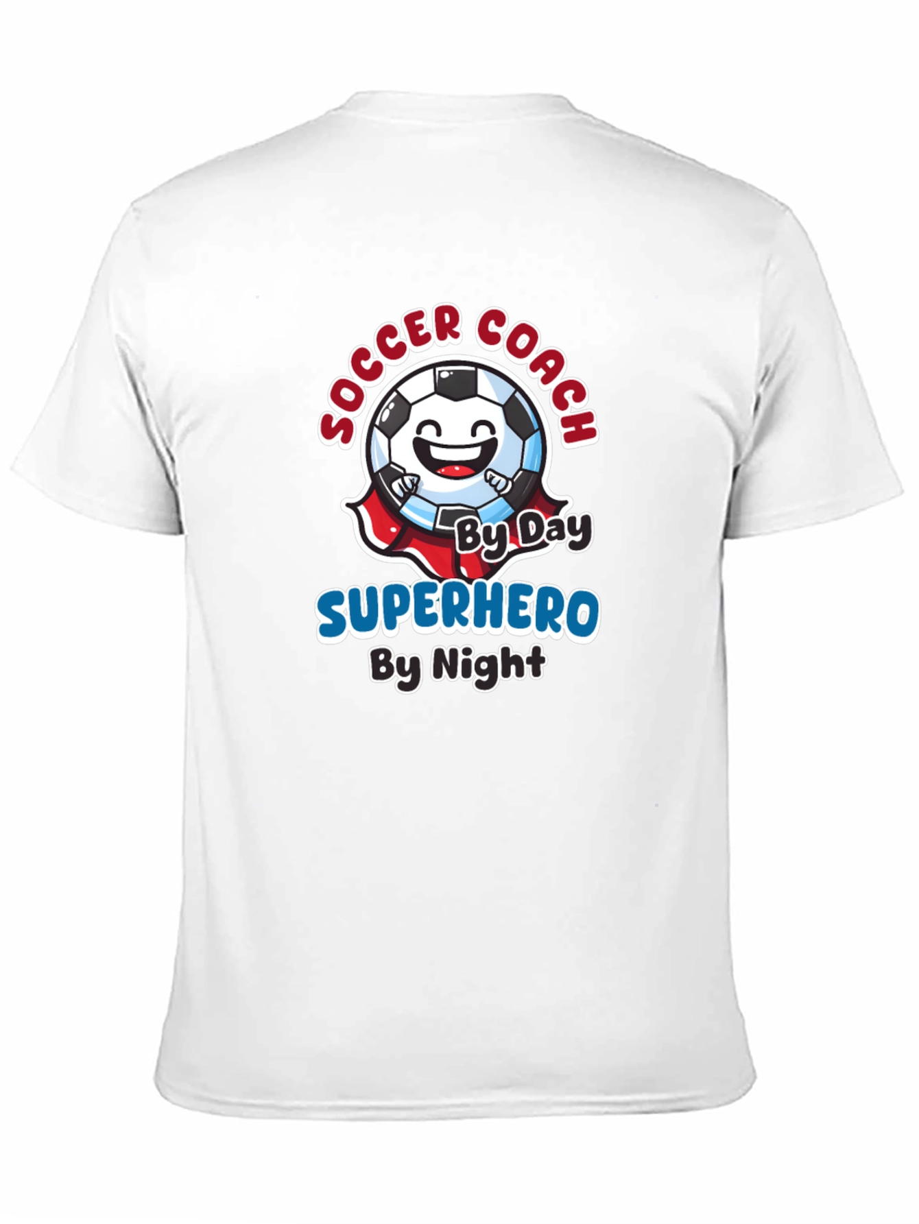 Soccer Coach Superhero T-Shirt