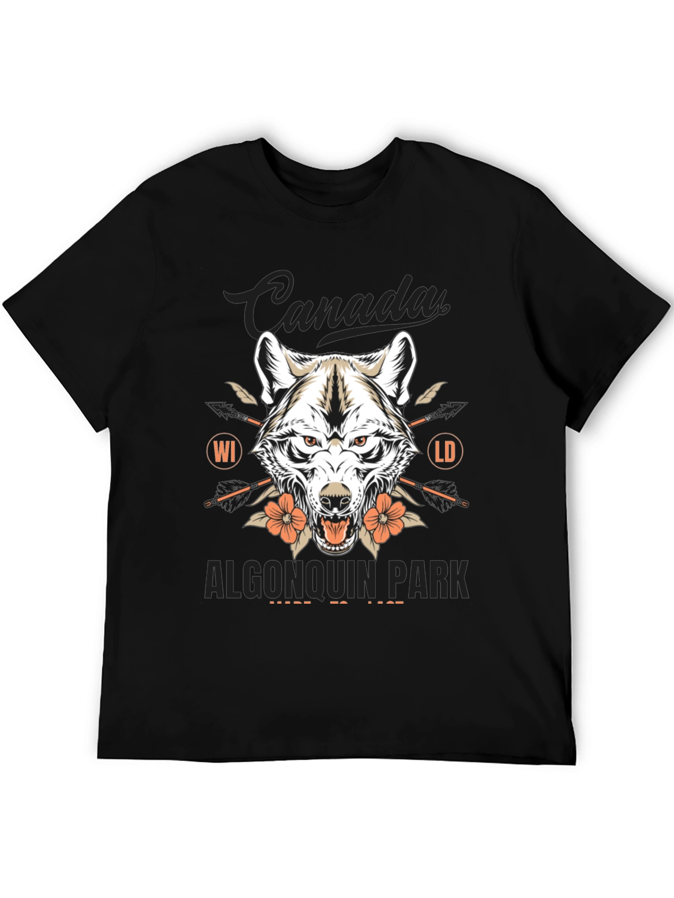 Canada Algonquin Park Wolf T-Shirt
