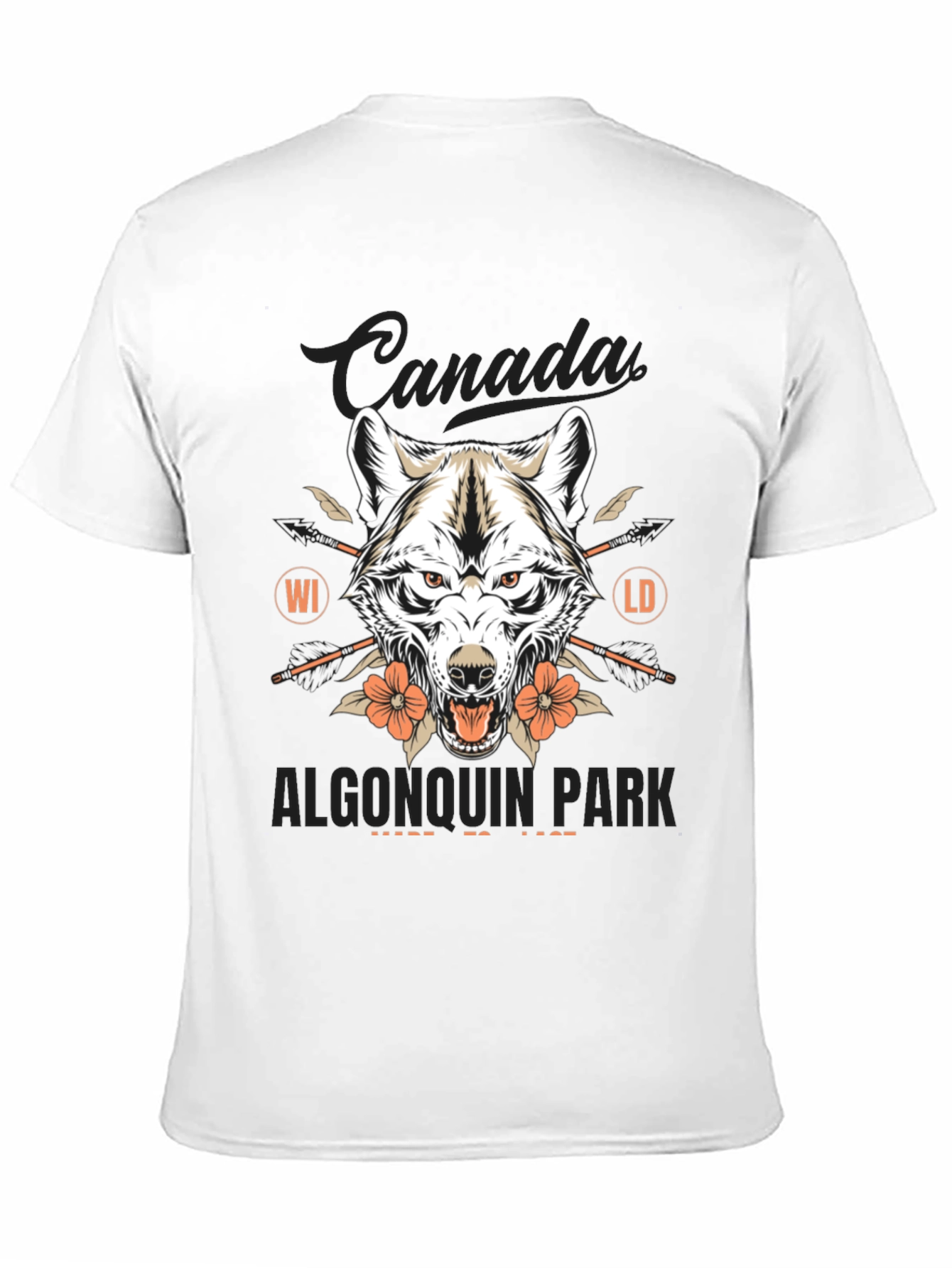 Canada Algonquin Park Wolf T-Shirt