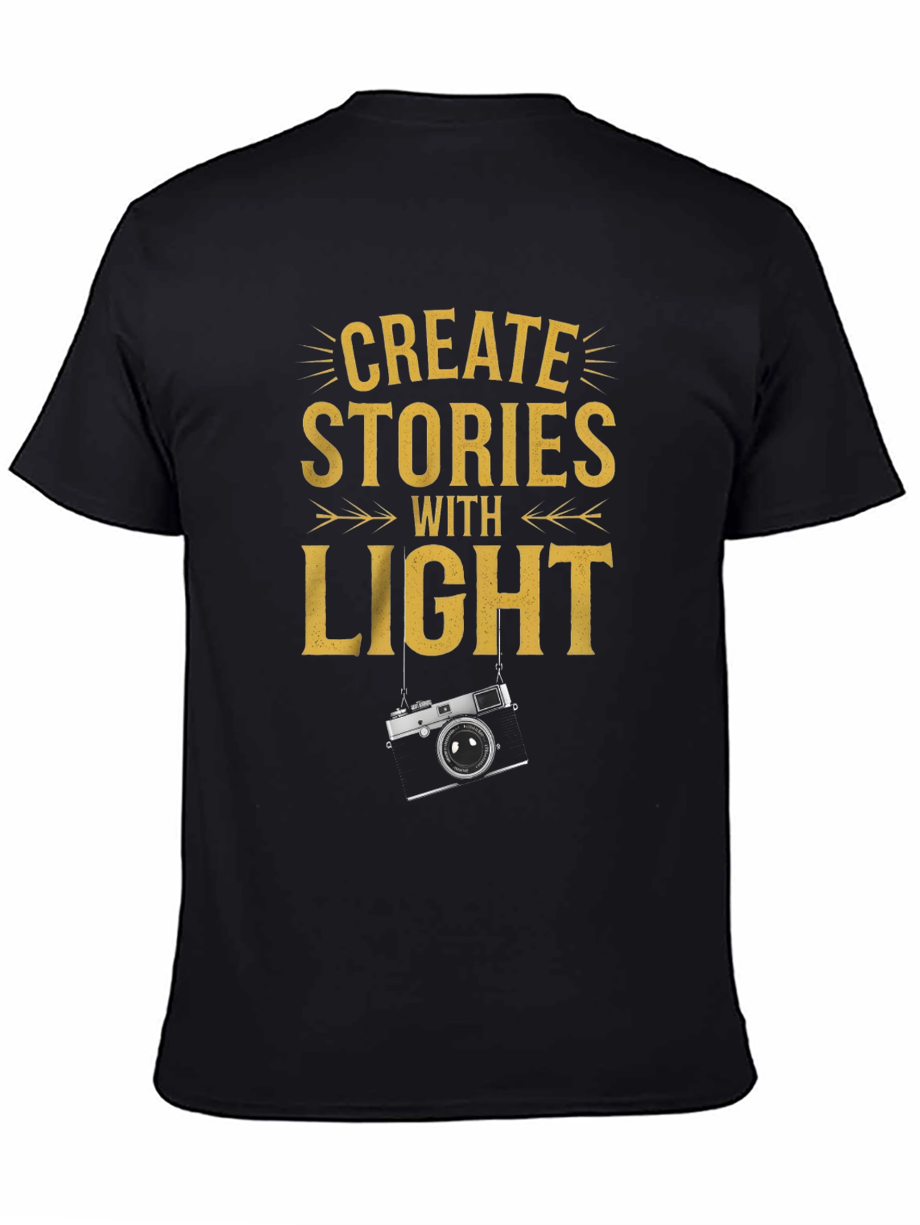 Create Stories With Light Graphic Tee