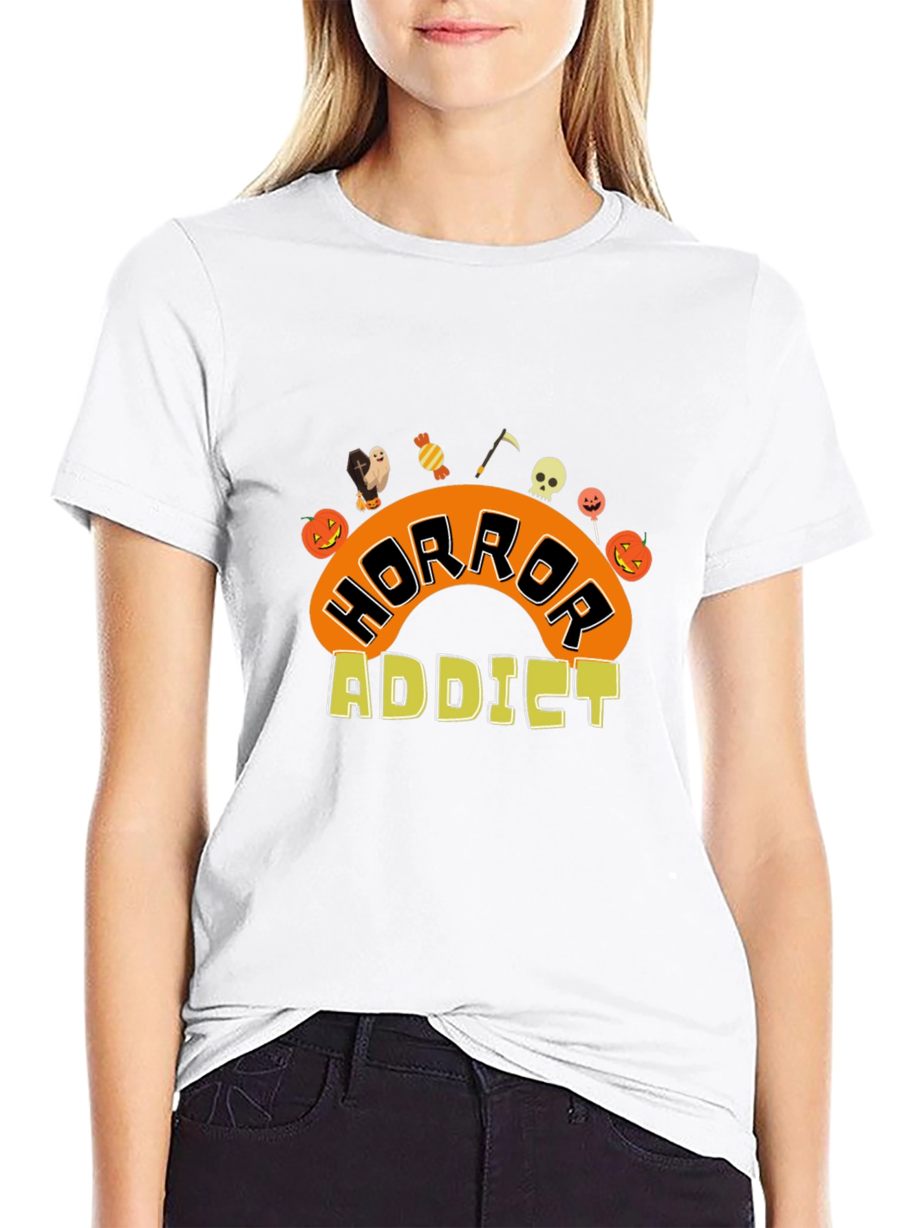 Horror Addict Halloween T-Shirt