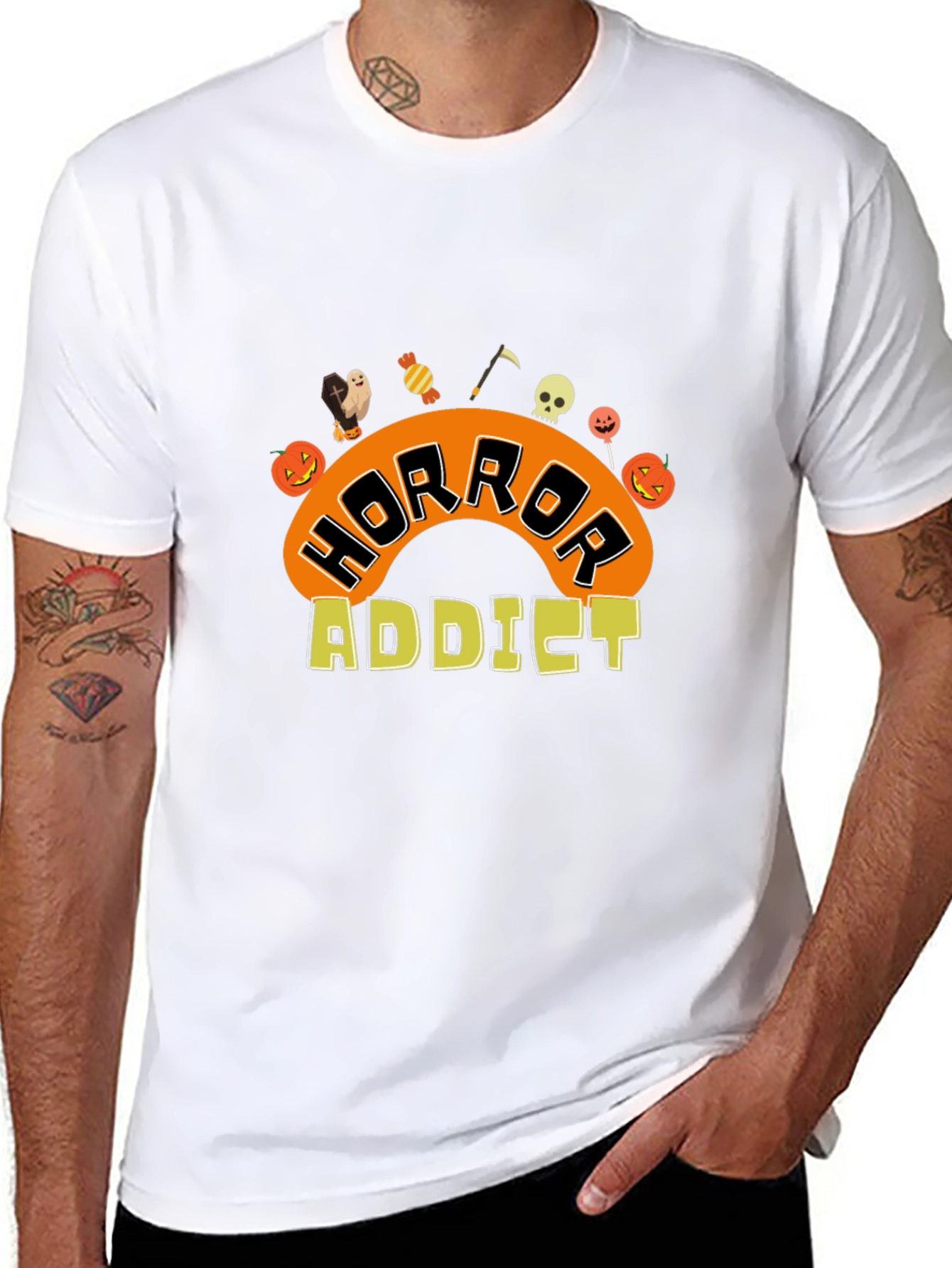 Horror Addict Halloween T-Shirt