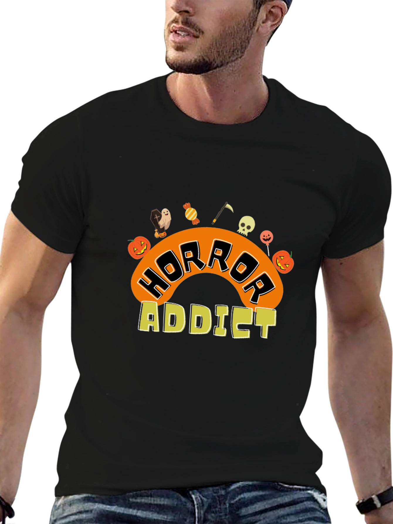 Horror Addict Halloween T-Shirt