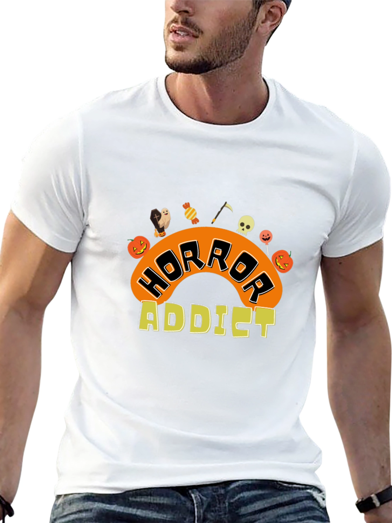 Horror Addict Halloween T-Shirt