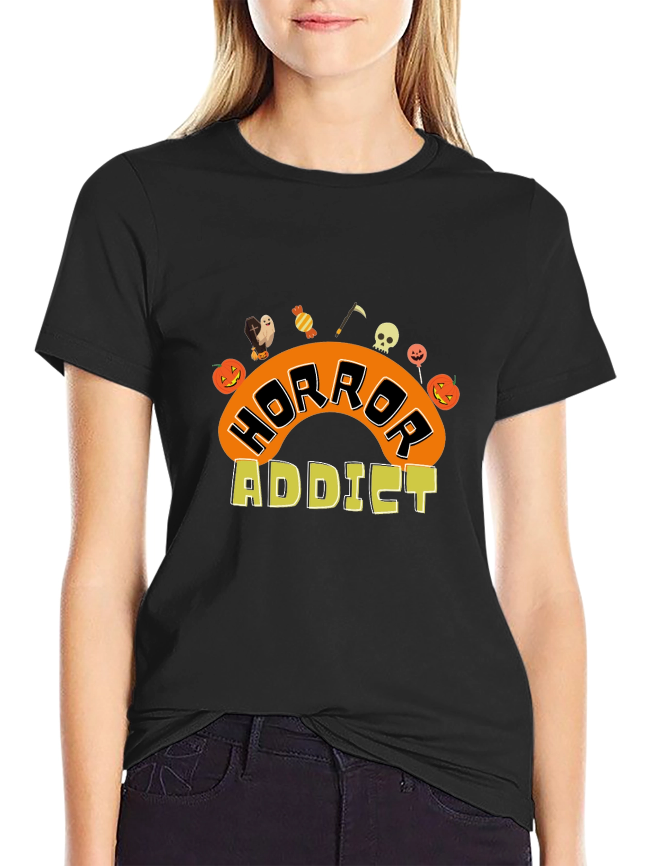 Horror Addict Halloween T-Shirt