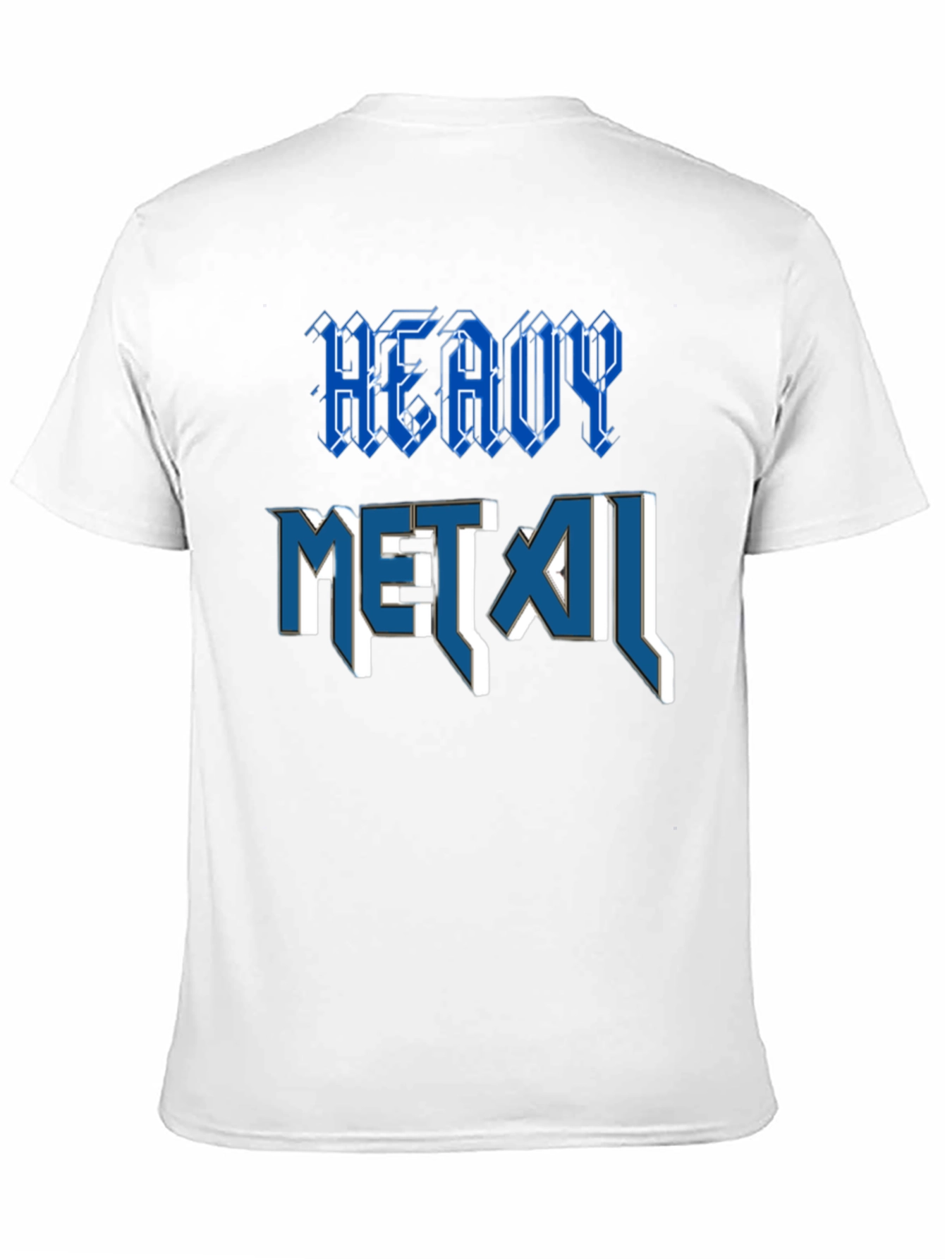 Heavy Metal Graphic T-Shirt - Classic Rock Style