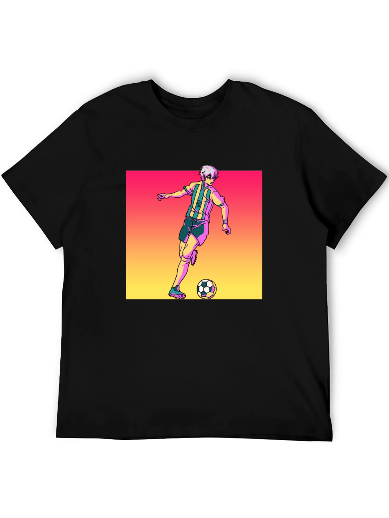 Soccer Player Graphic T-Shirt