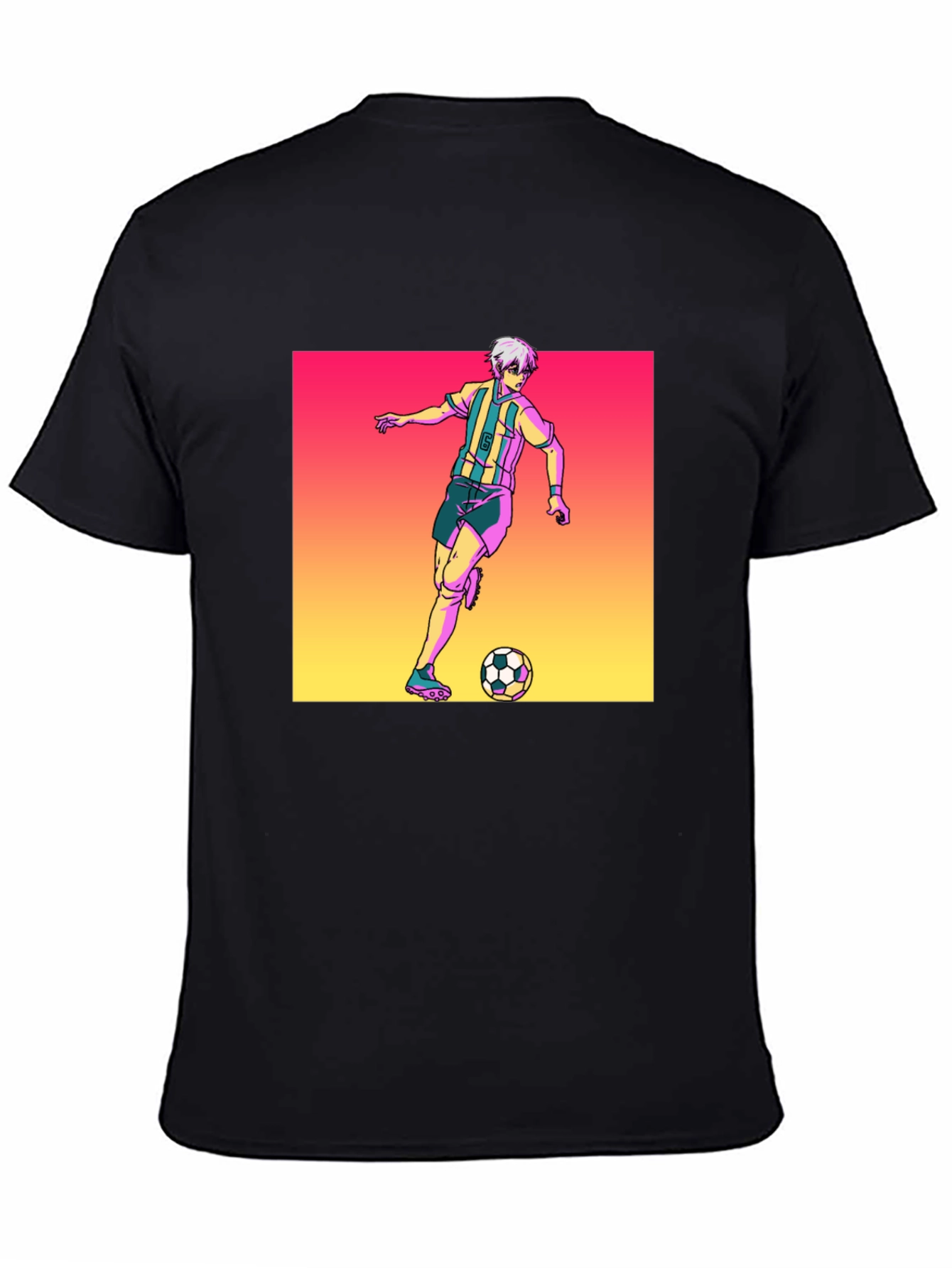 Soccer Player Graphic T-Shirt