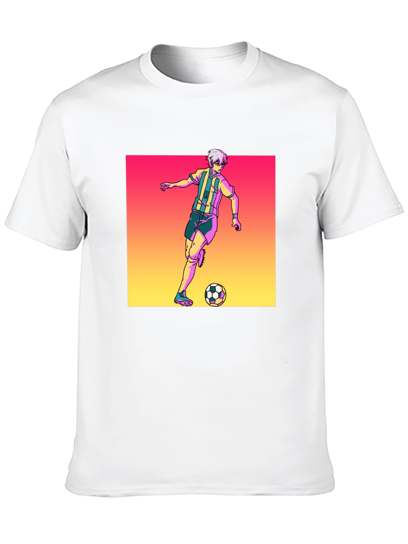 Soccer Player Graphic T-Shirt