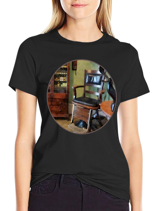 Vintage Barber Chair T-Shirt