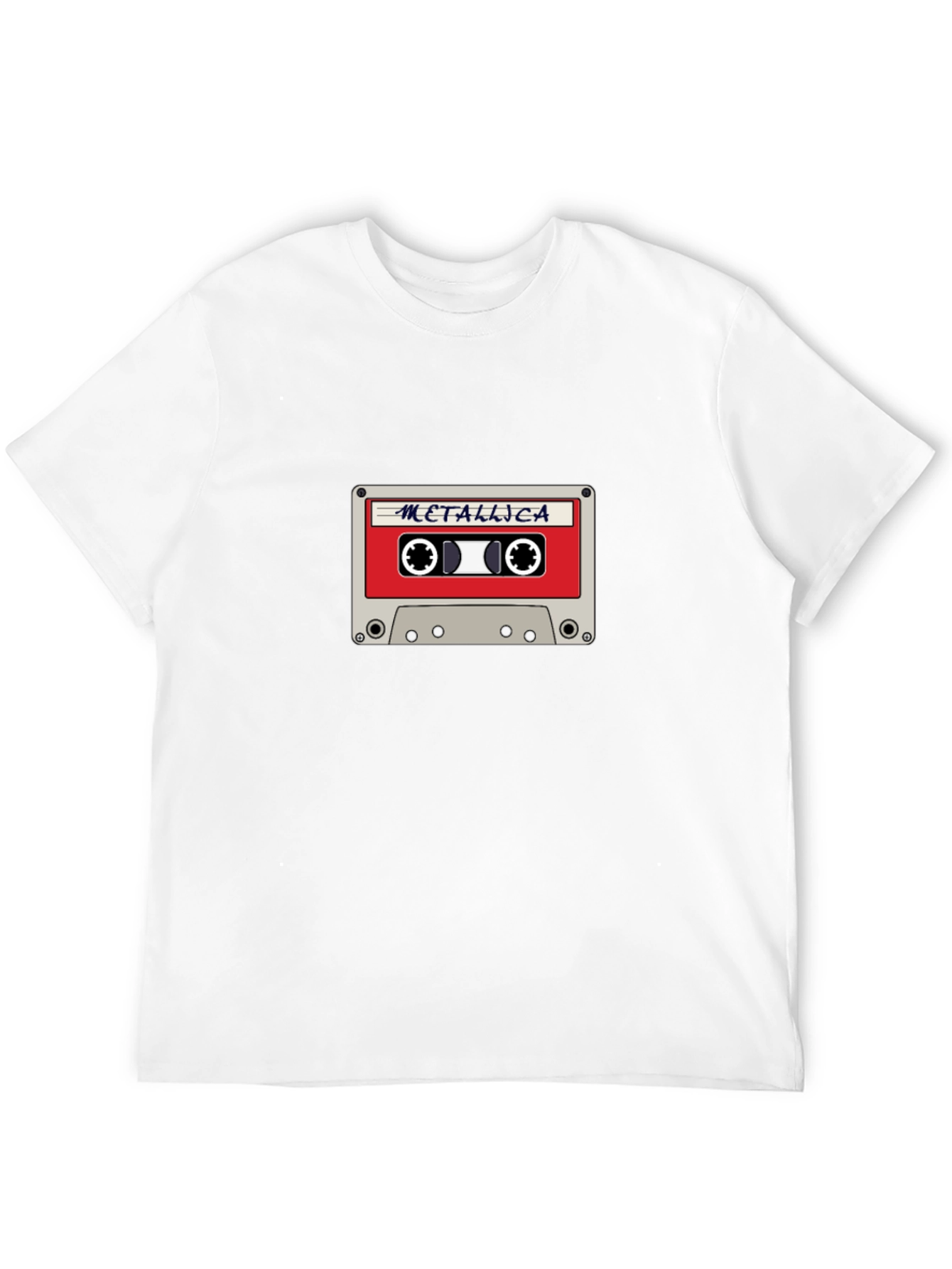 Metallica Cassette Tape Graphic T-Shirt