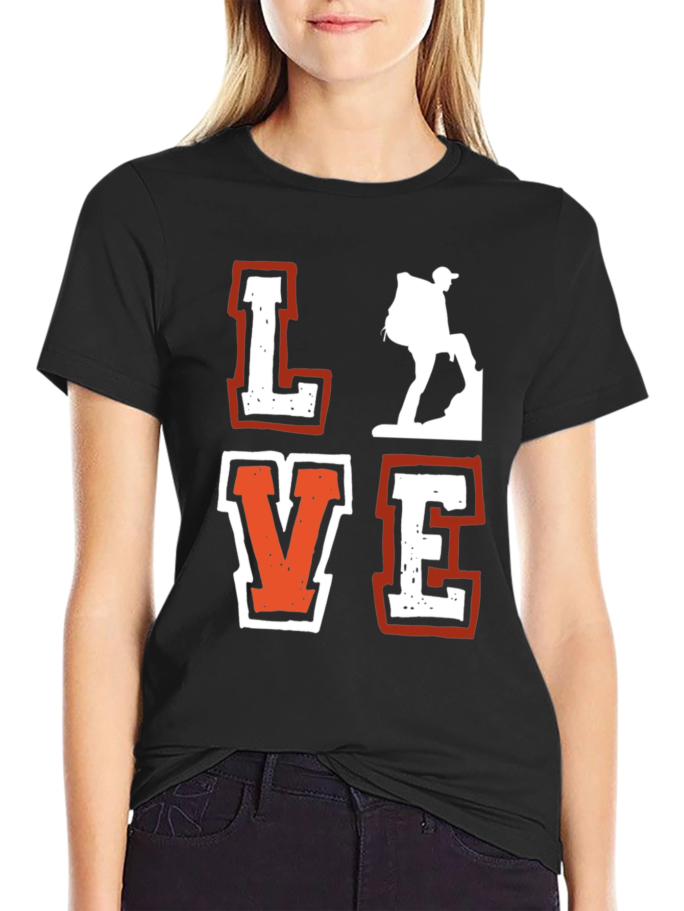 Hiking Love Graphic Tee - Outdoor Adventure T-Shirt