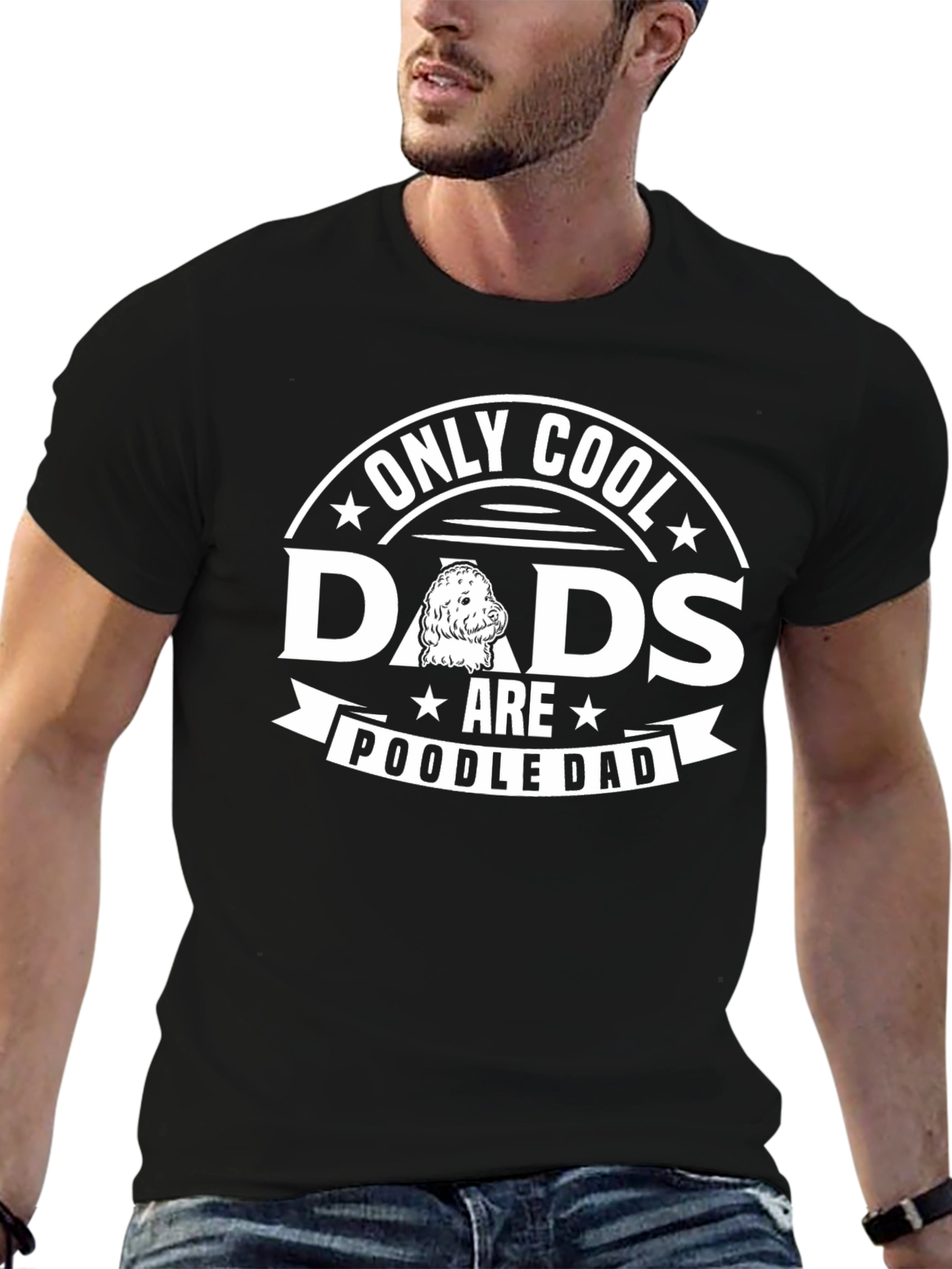 Cool Dads are Poodle Dad T-Shirt