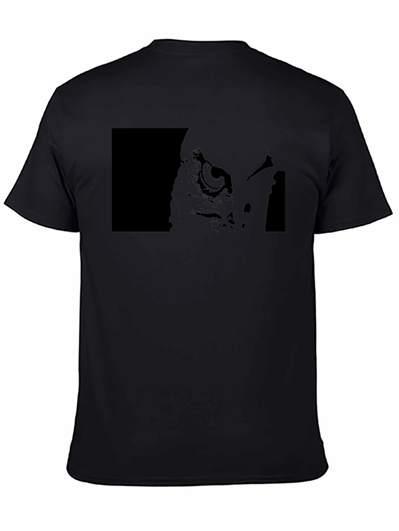 Mysterious Owl Graphic Black T-Shirt