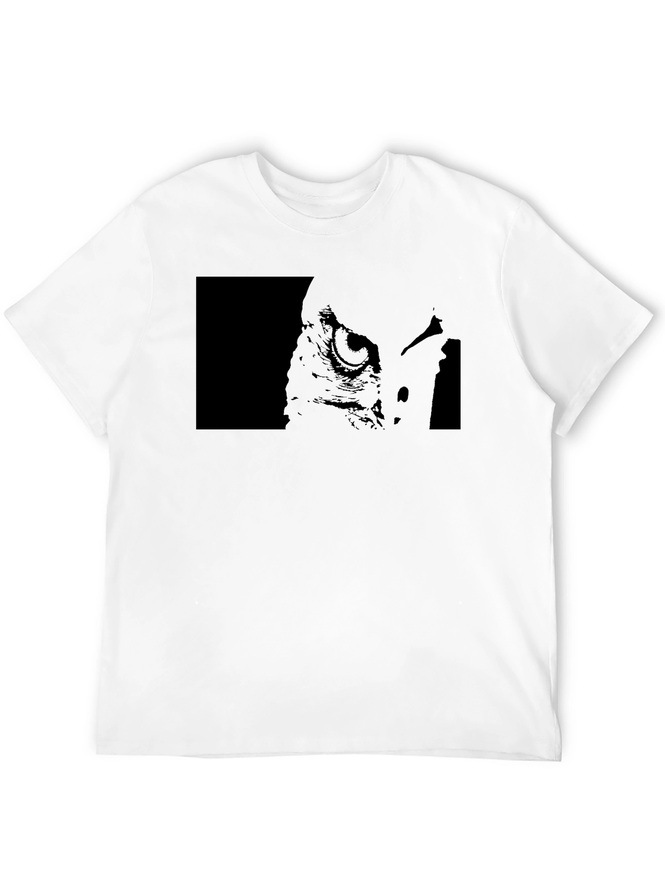 Mysterious Owl Graphic Black T-Shirt
