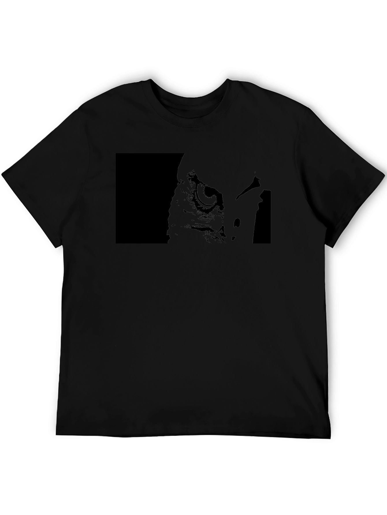 Mysterious Owl Graphic Black T-Shirt