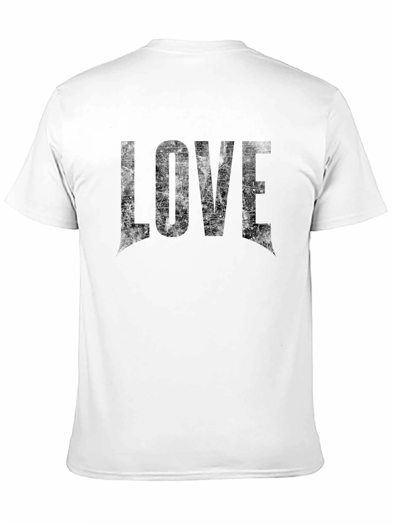 Mens Black Love T-Shirt - Stylish Graphic Tee