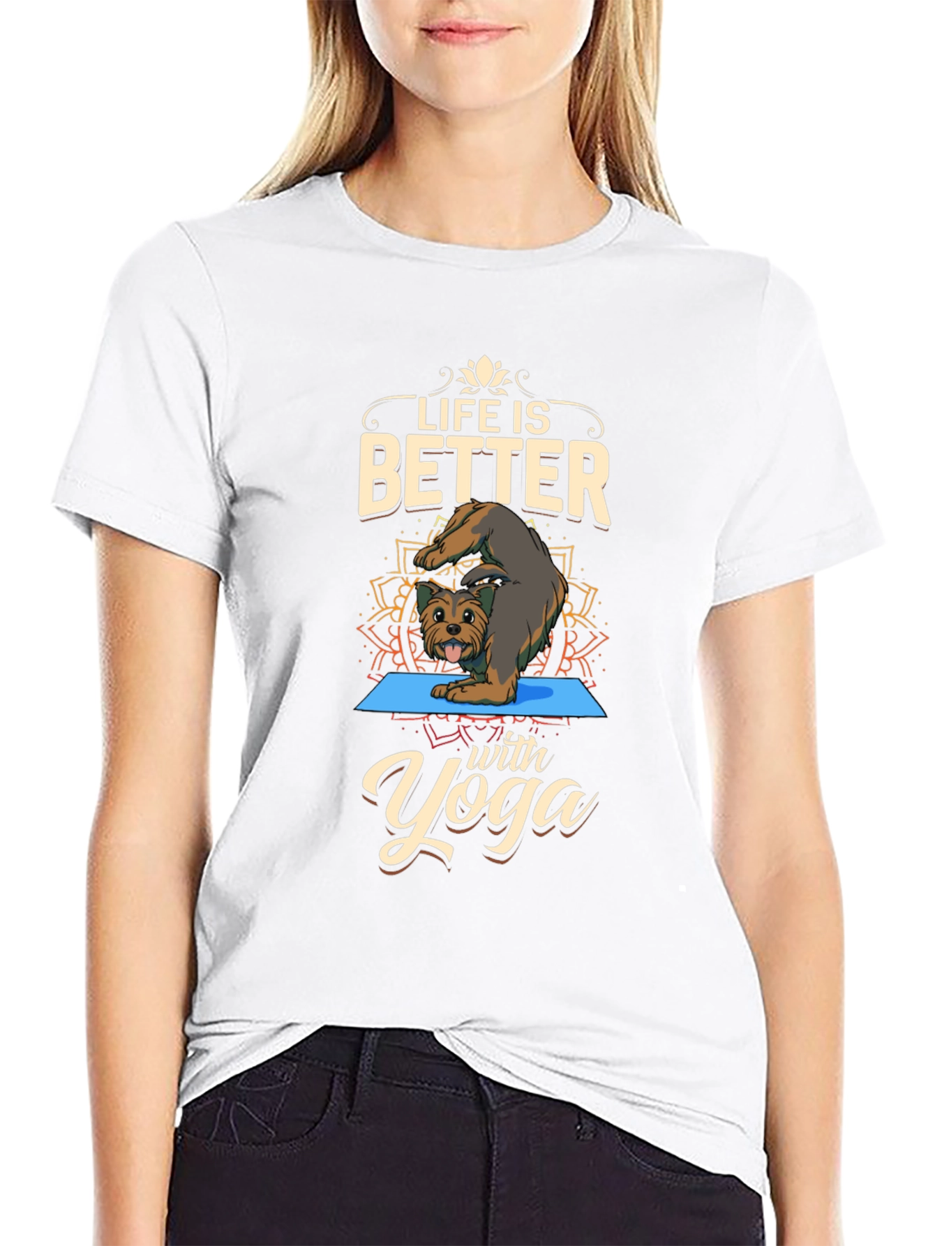Life is Better with Yoga T-Shirt