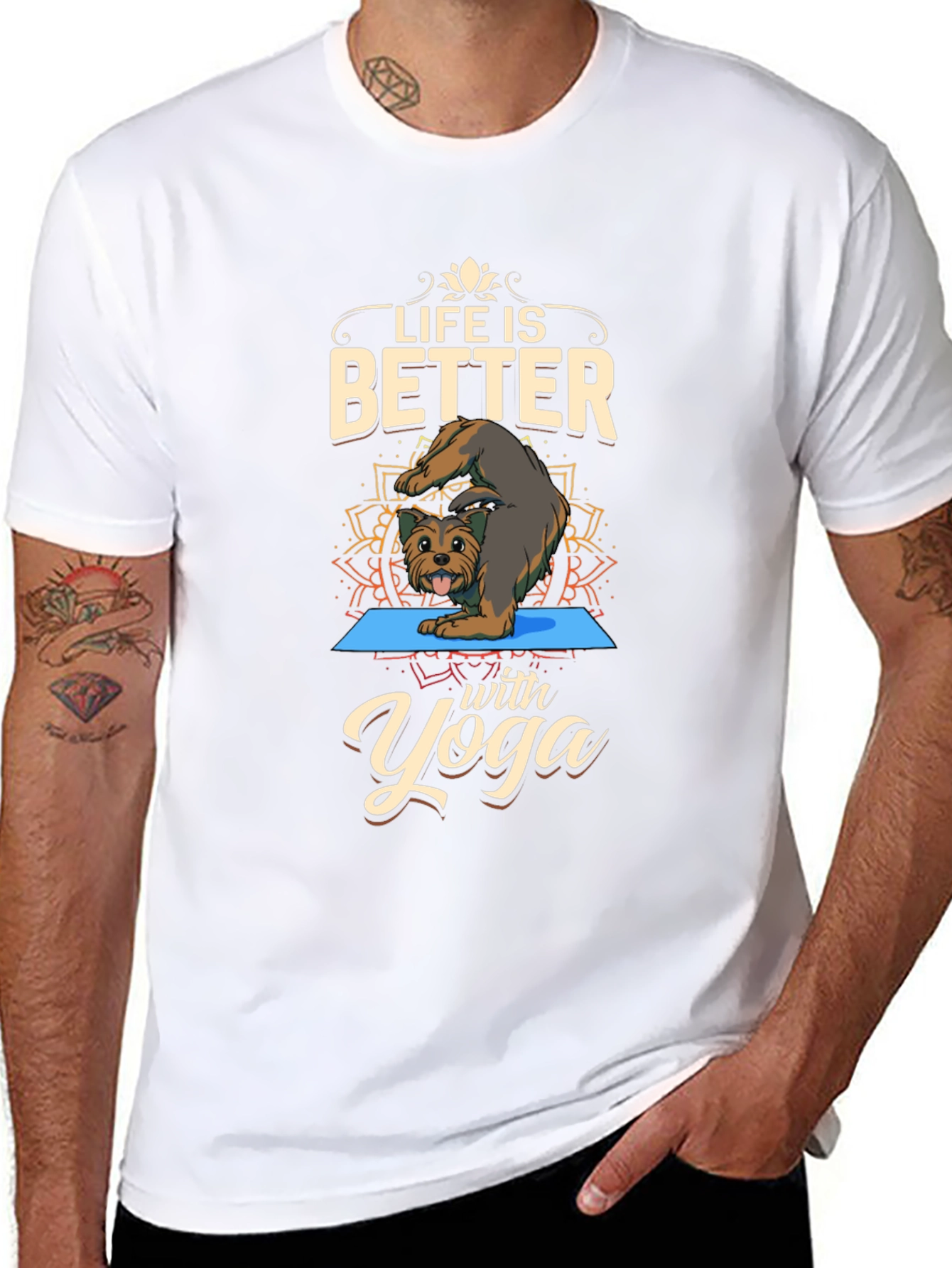 Life is Better with Yoga T-Shirt
