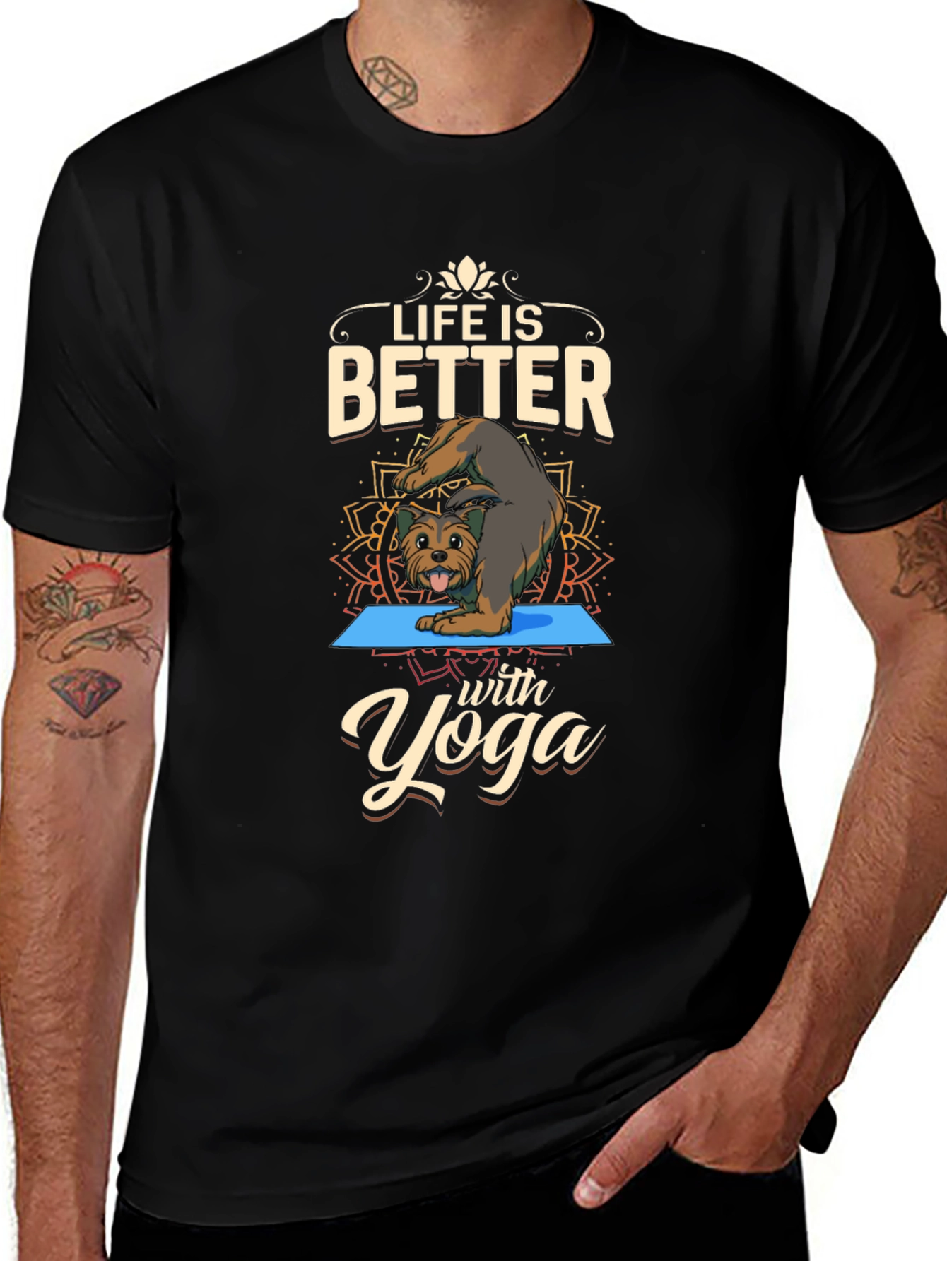 Life is Better with Yoga T-Shirt