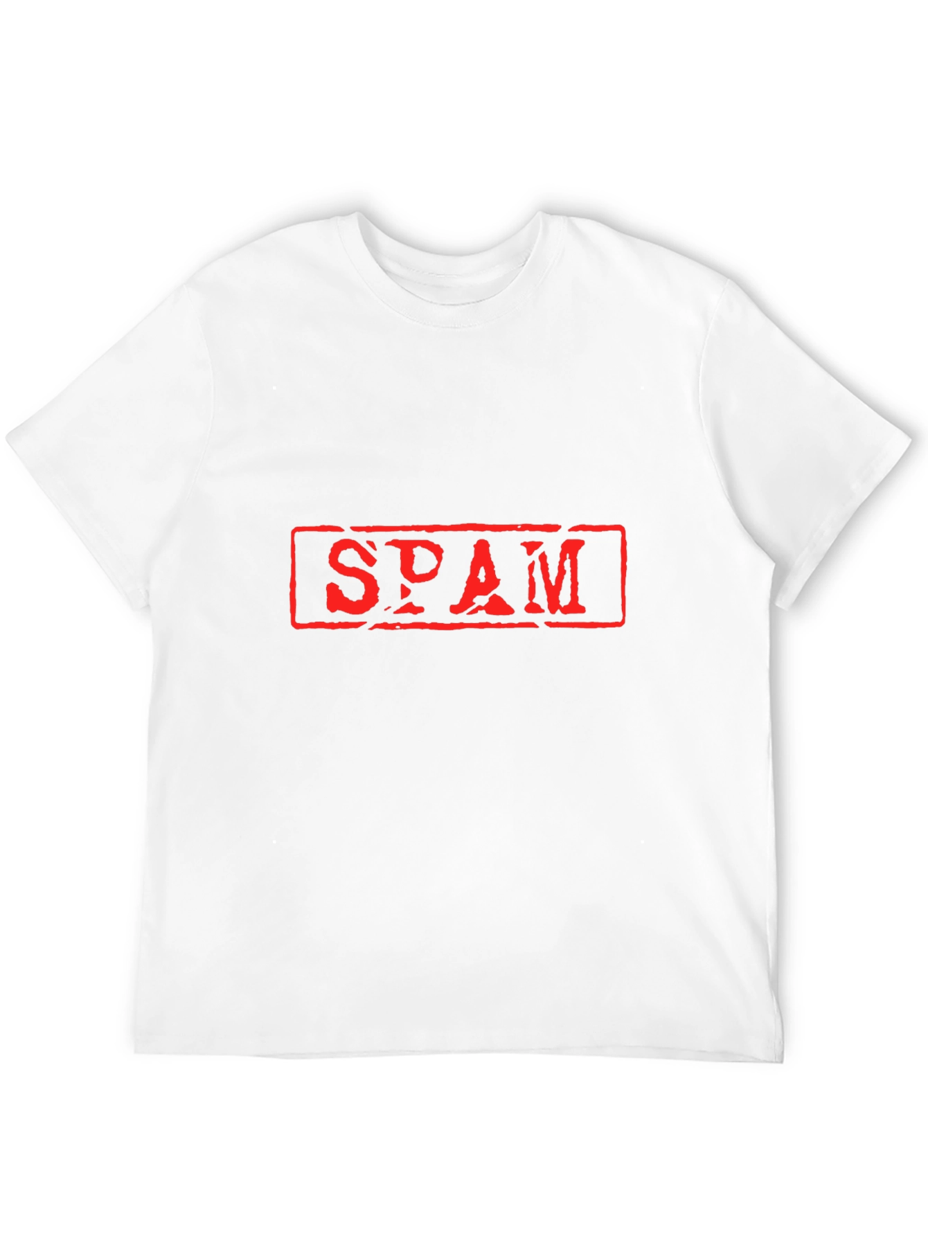Mens Black SPAM Graphic T-Shirt - Novelty Tee