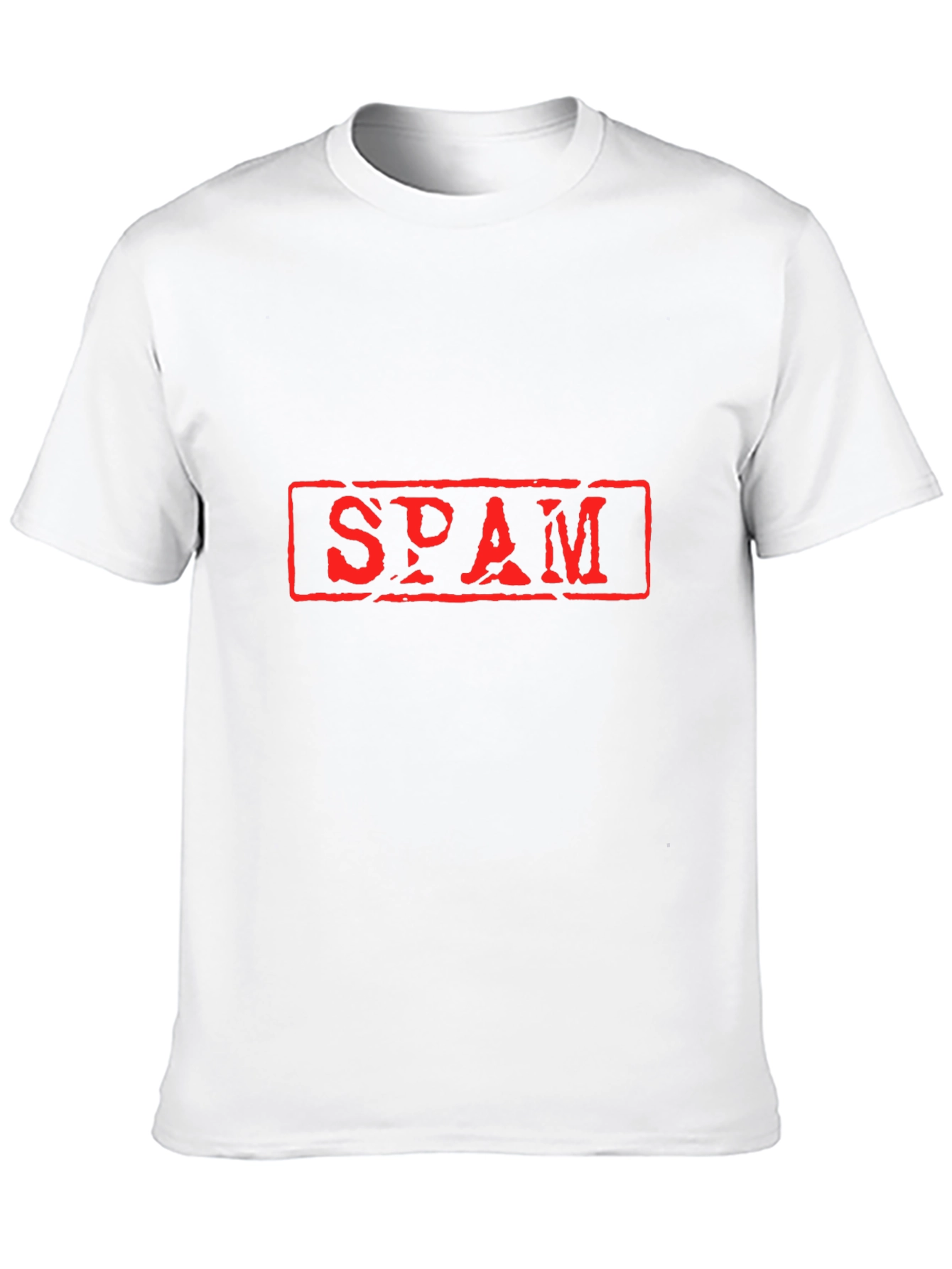 Mens Black SPAM Graphic T-Shirt - Novelty Tee