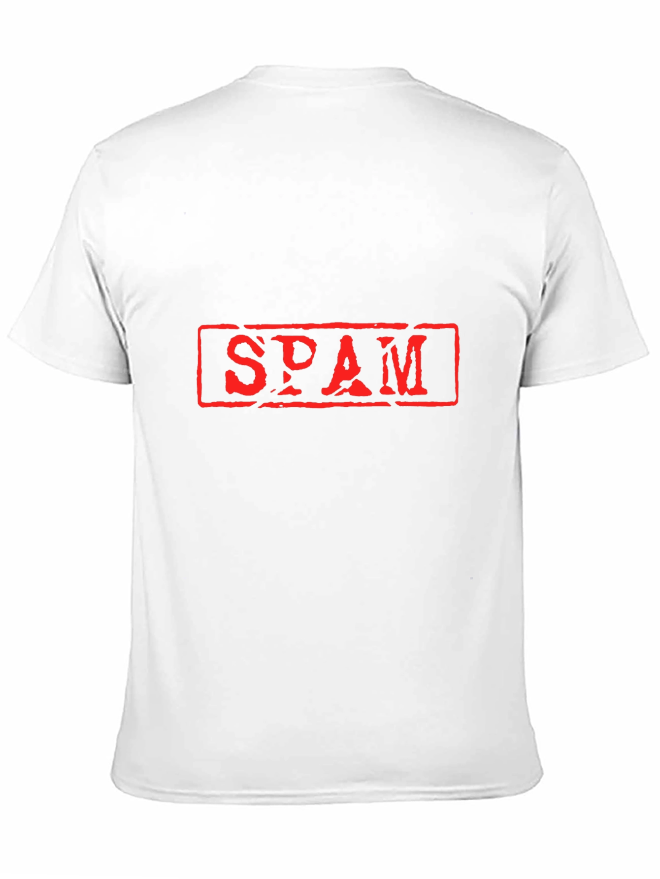 Mens Black SPAM Graphic T-Shirt - Novelty Tee