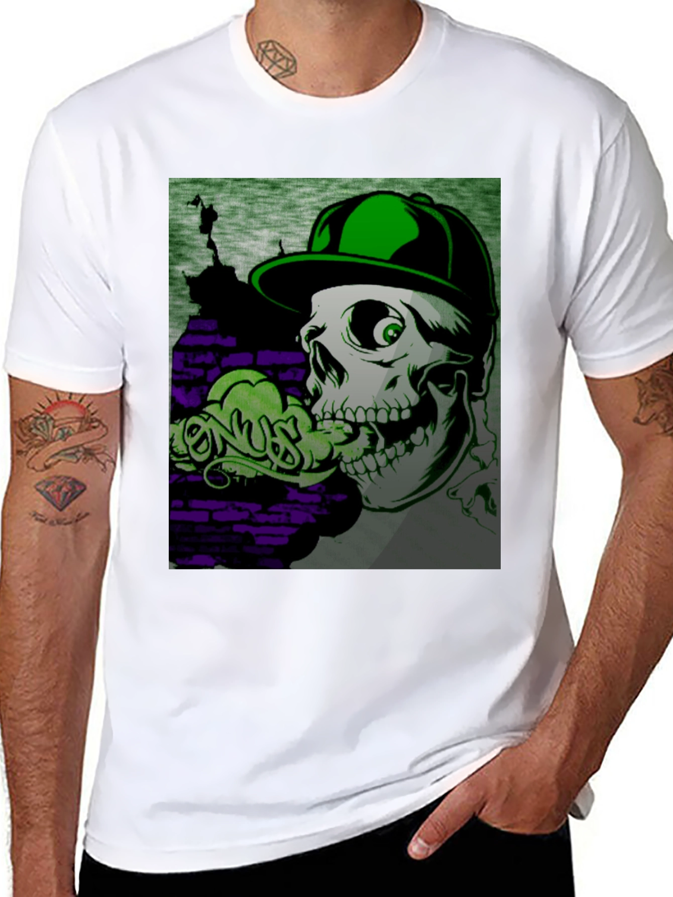 Skull Bonus T-Shirt: Unique Graphic Tee