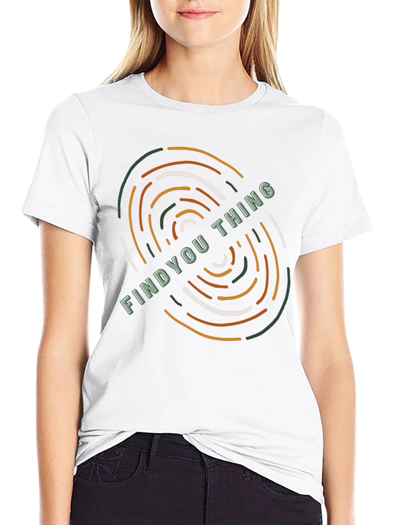 Find Your Thing Graphic Tee - Black