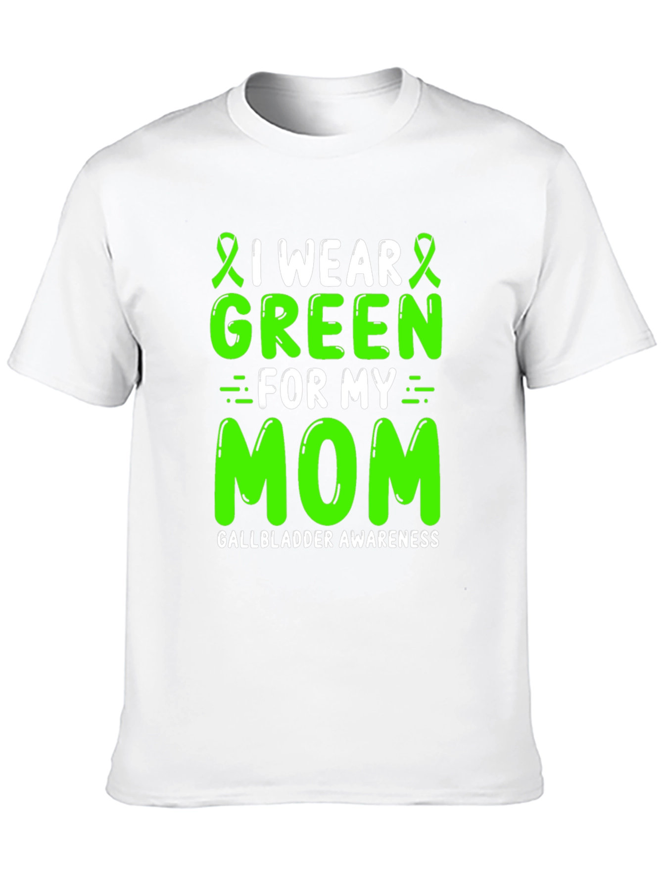Green Gallbladder Awareness T-Shirt
