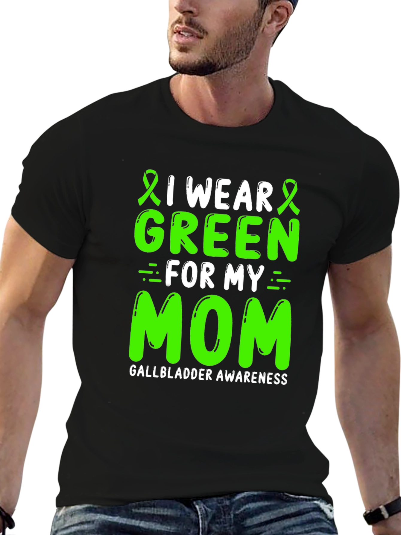 Green Gallbladder Awareness T-Shirt