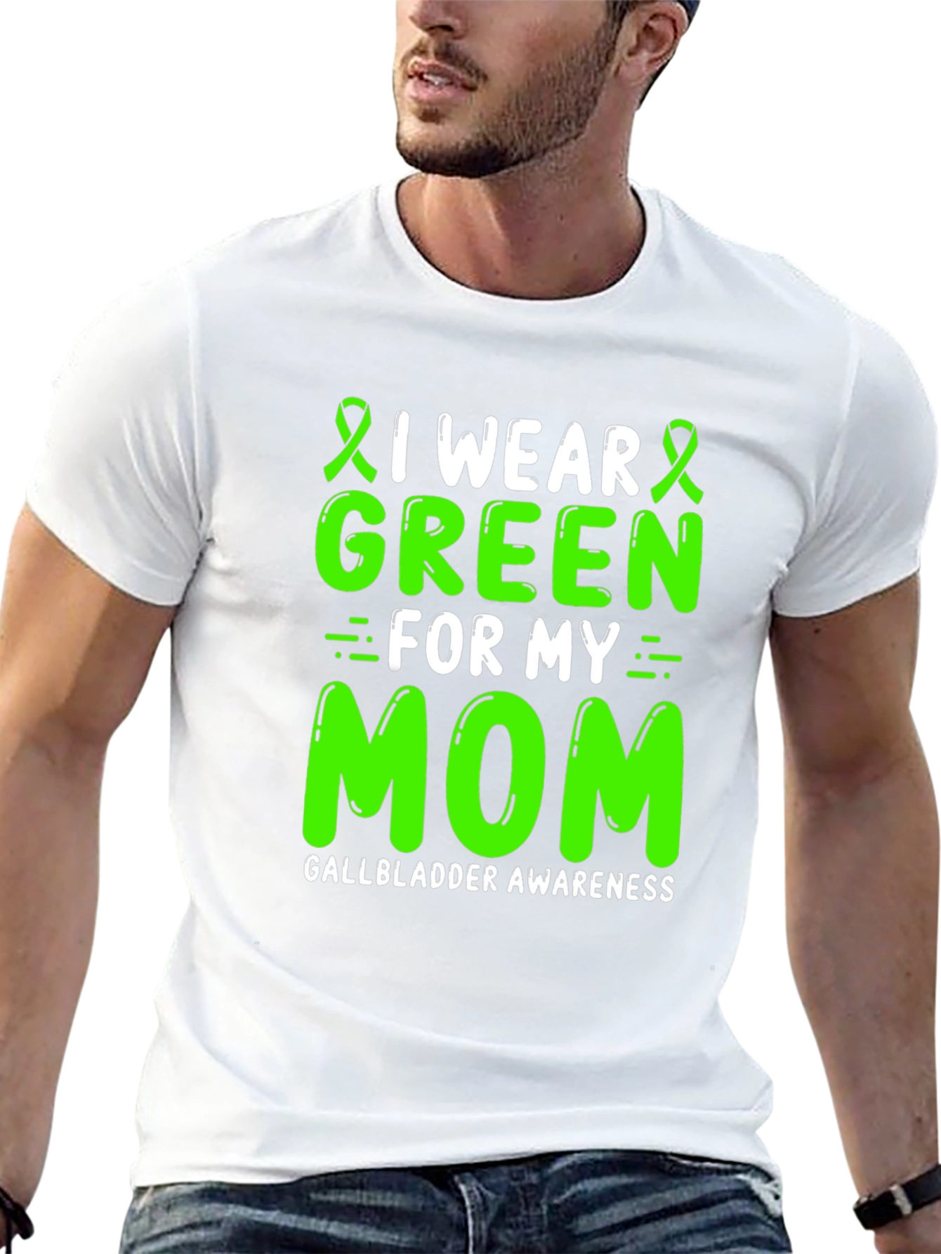 Green Gallbladder Awareness T-Shirt