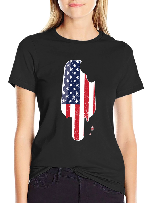 USA Flag Popsicle T-Shirt