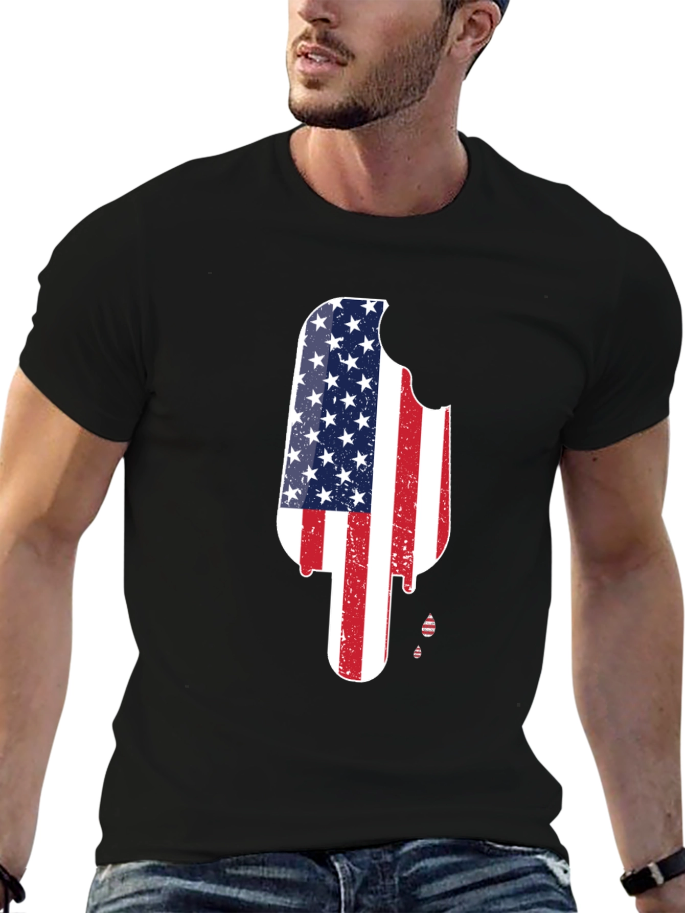 USA Flag Popsicle T-Shirt